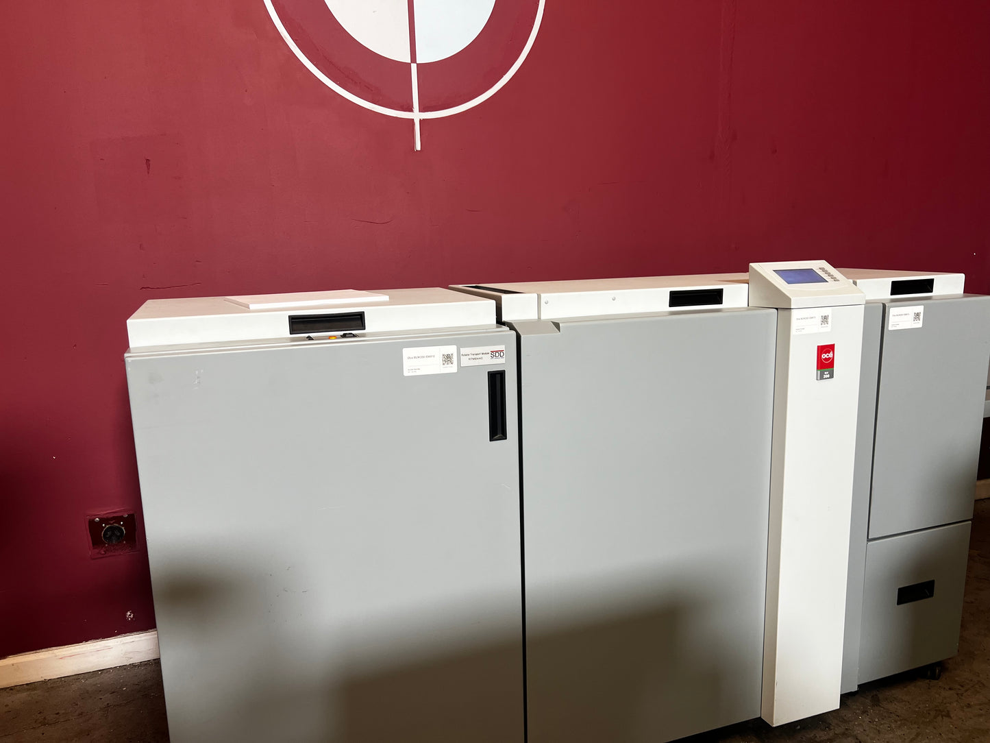 OCE 200 booklet maker 56k meter