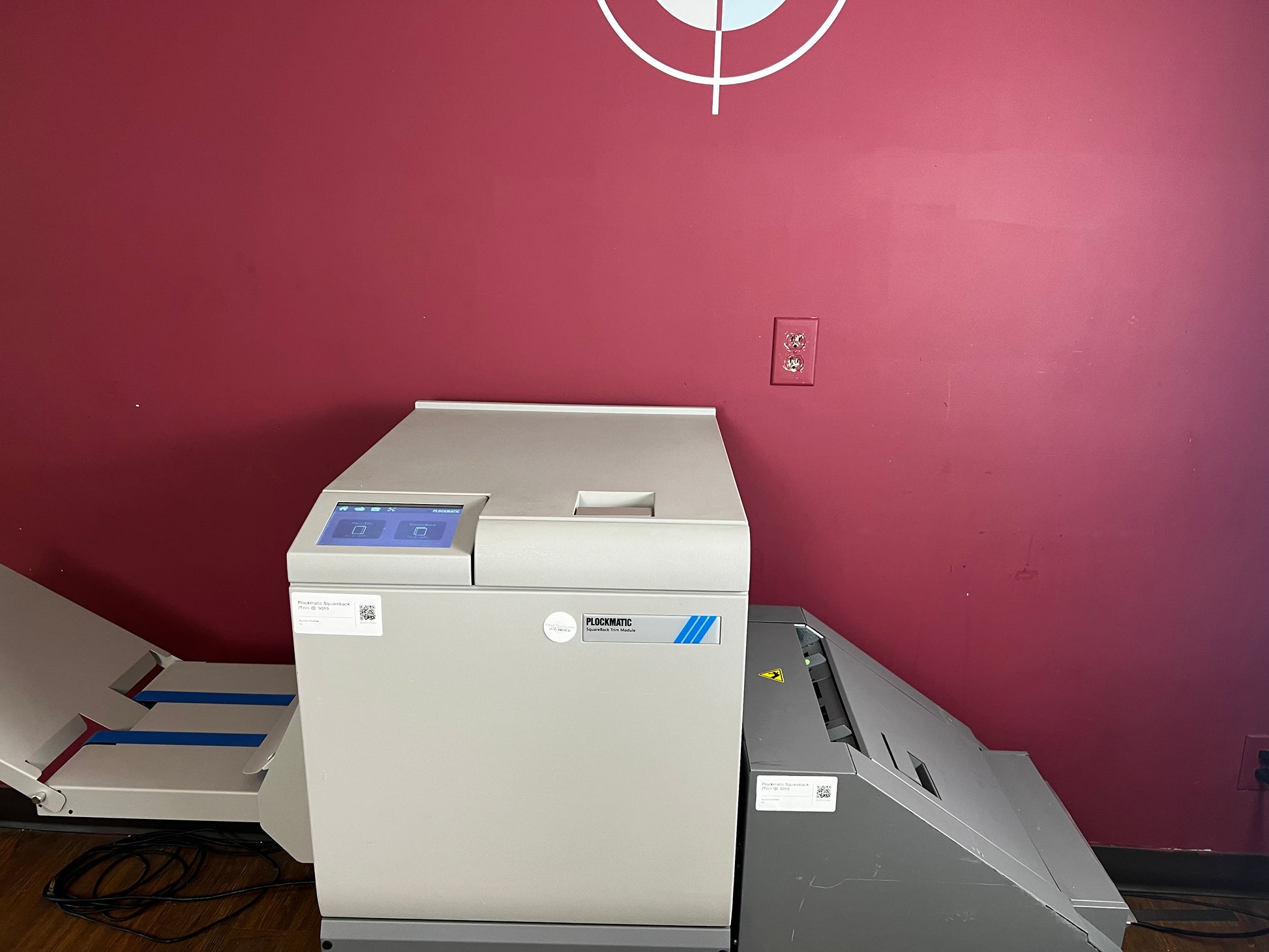 AA&D PressExchange Used Plockmatic SquareBack Trimmer for trimming and squaring professional booklets