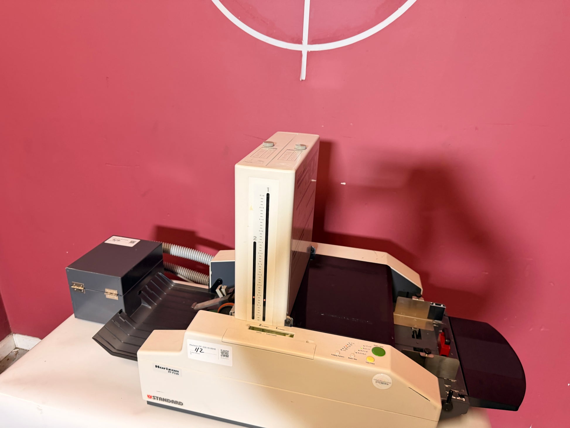 Used Horizon PF-P330 rotary suction feed paper folder compact design – AA&D PressExchange