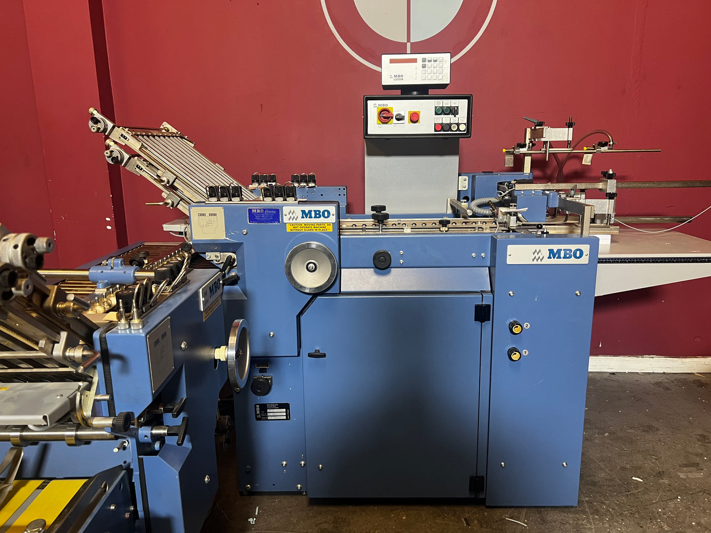 MBO B118 folder / right angle