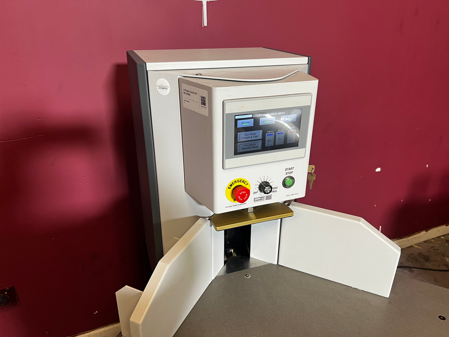 U.S. Paper Counter Batch/Tabber