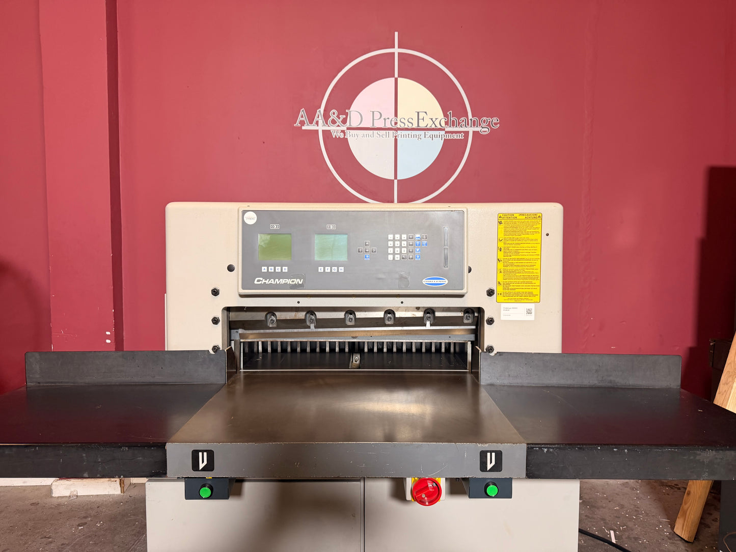 Challenge 305 XG cutting bed measurement scale guide system for sale precision trimming and batch cutting production