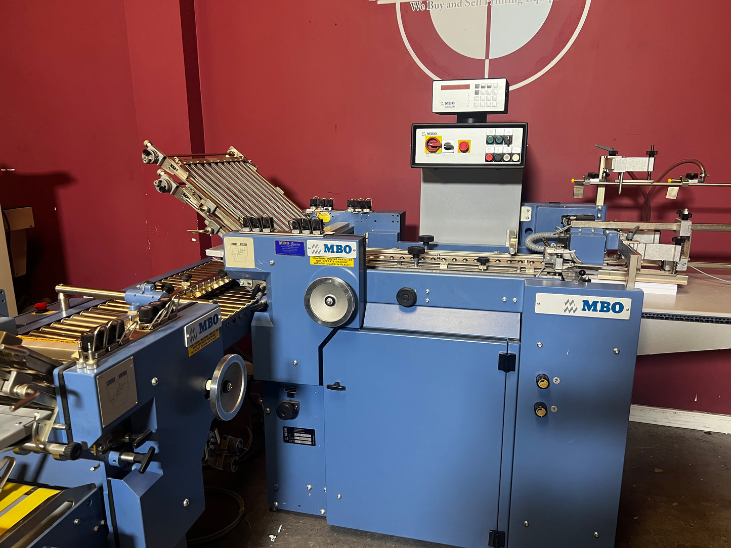 MBO B118 folder / right angle