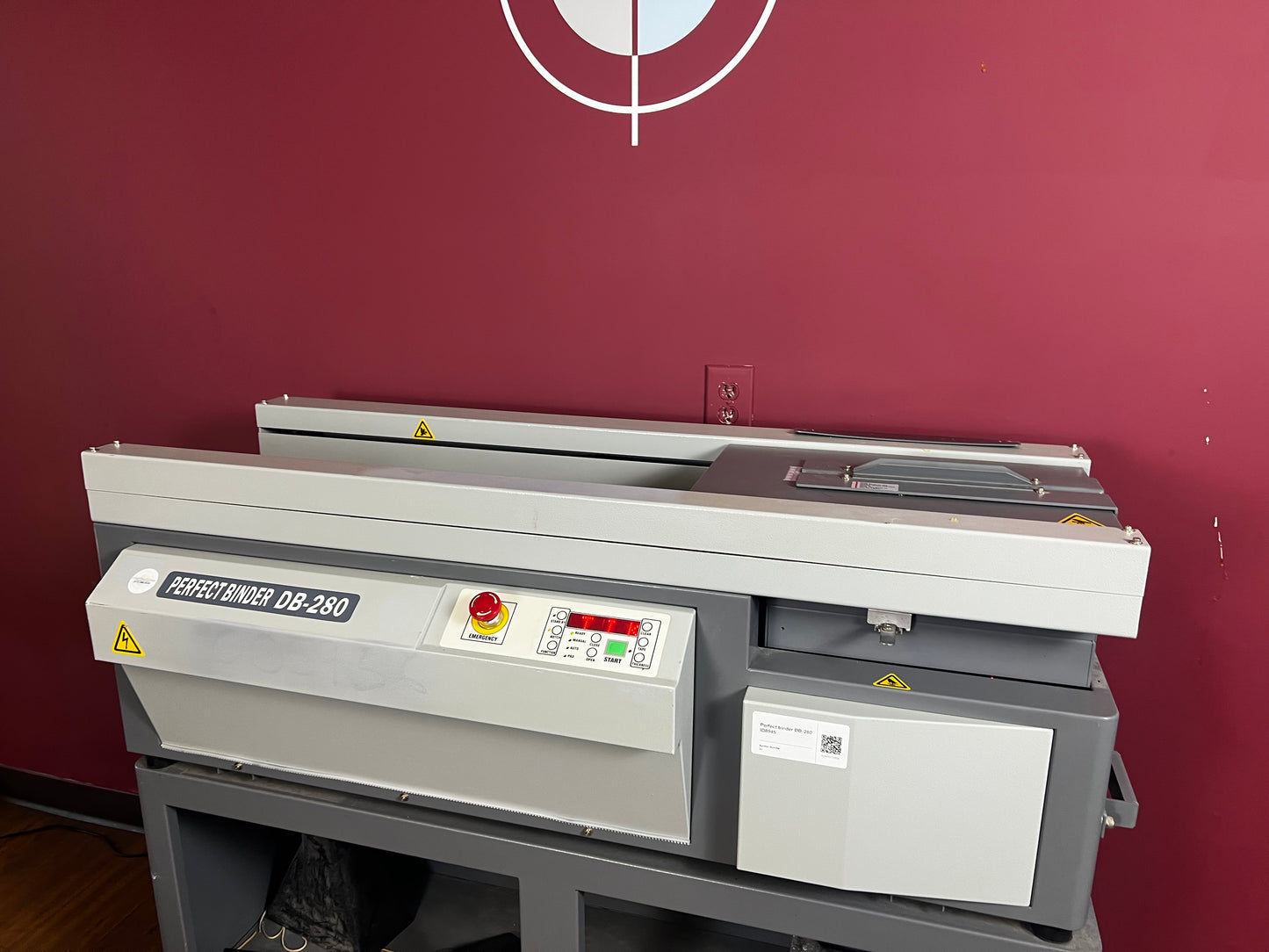 Used Duplo DB-280 automatic single-clamp binder for short runs – AA&D PressExchange