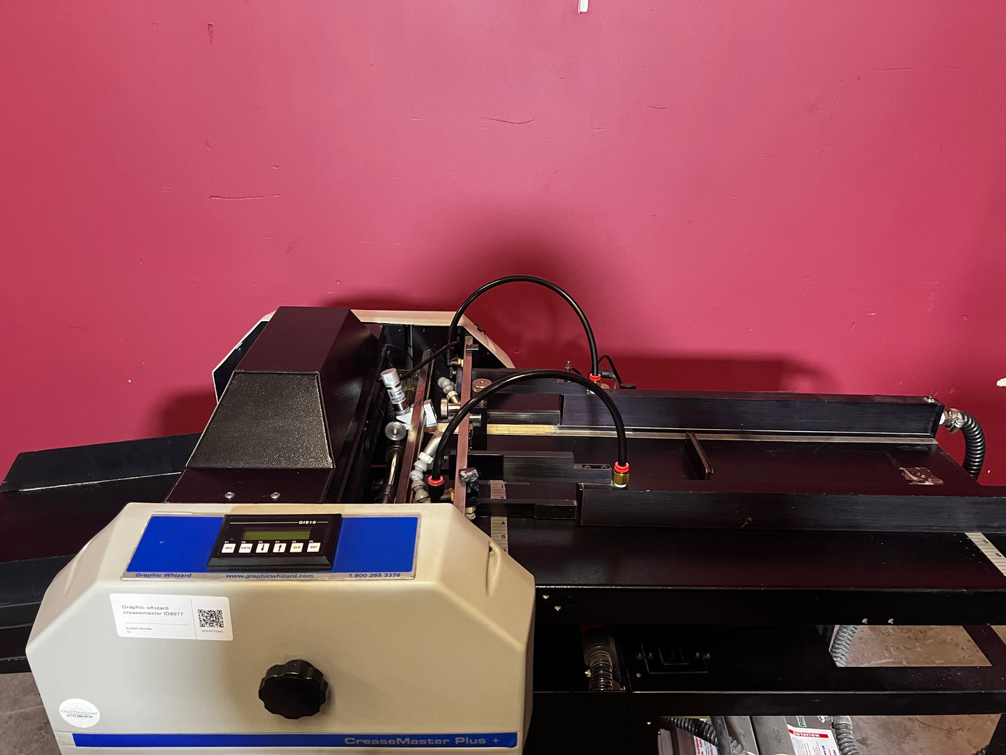 Used Graphic Whizard Creasemaster Plus perforating and creasing system – AA&D PressExchange