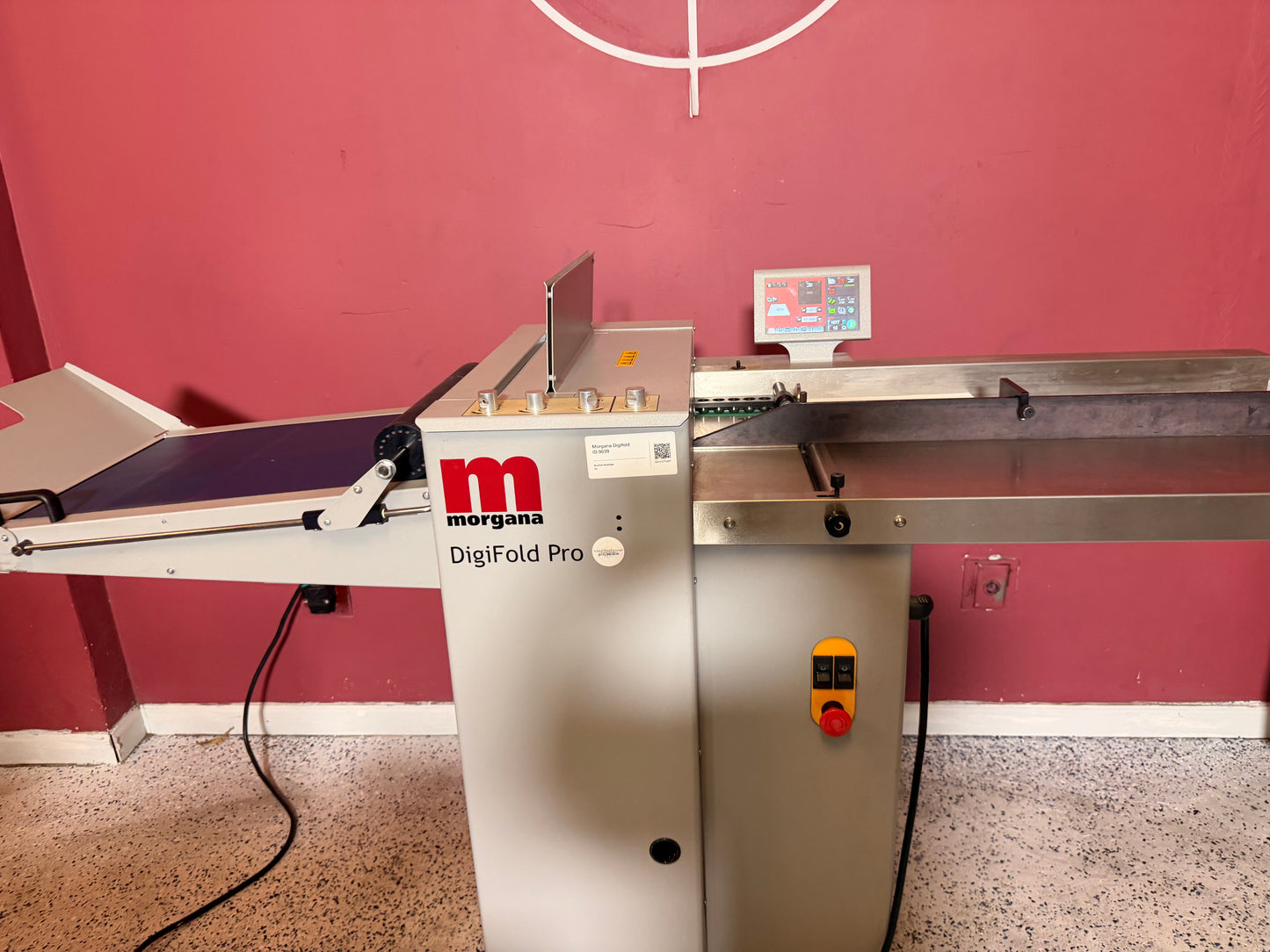 Morgana Digifold Pro Folding/Creasing Machine