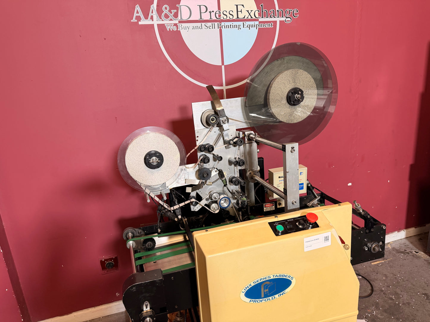 Profold Linx Tabbing Machine