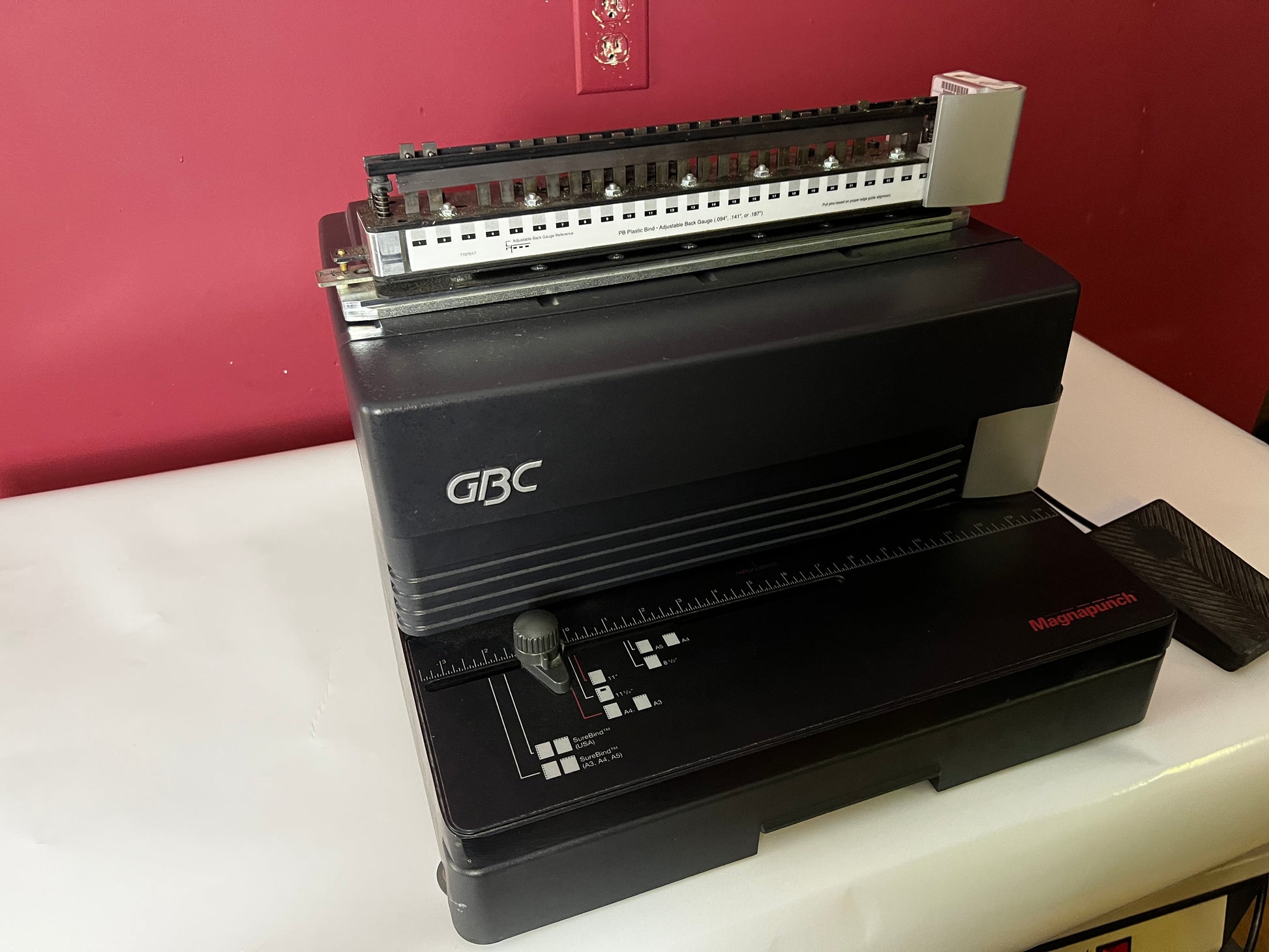 Used GBC Magnapunch binding punch machine with coil die – AA&D PressExchange
