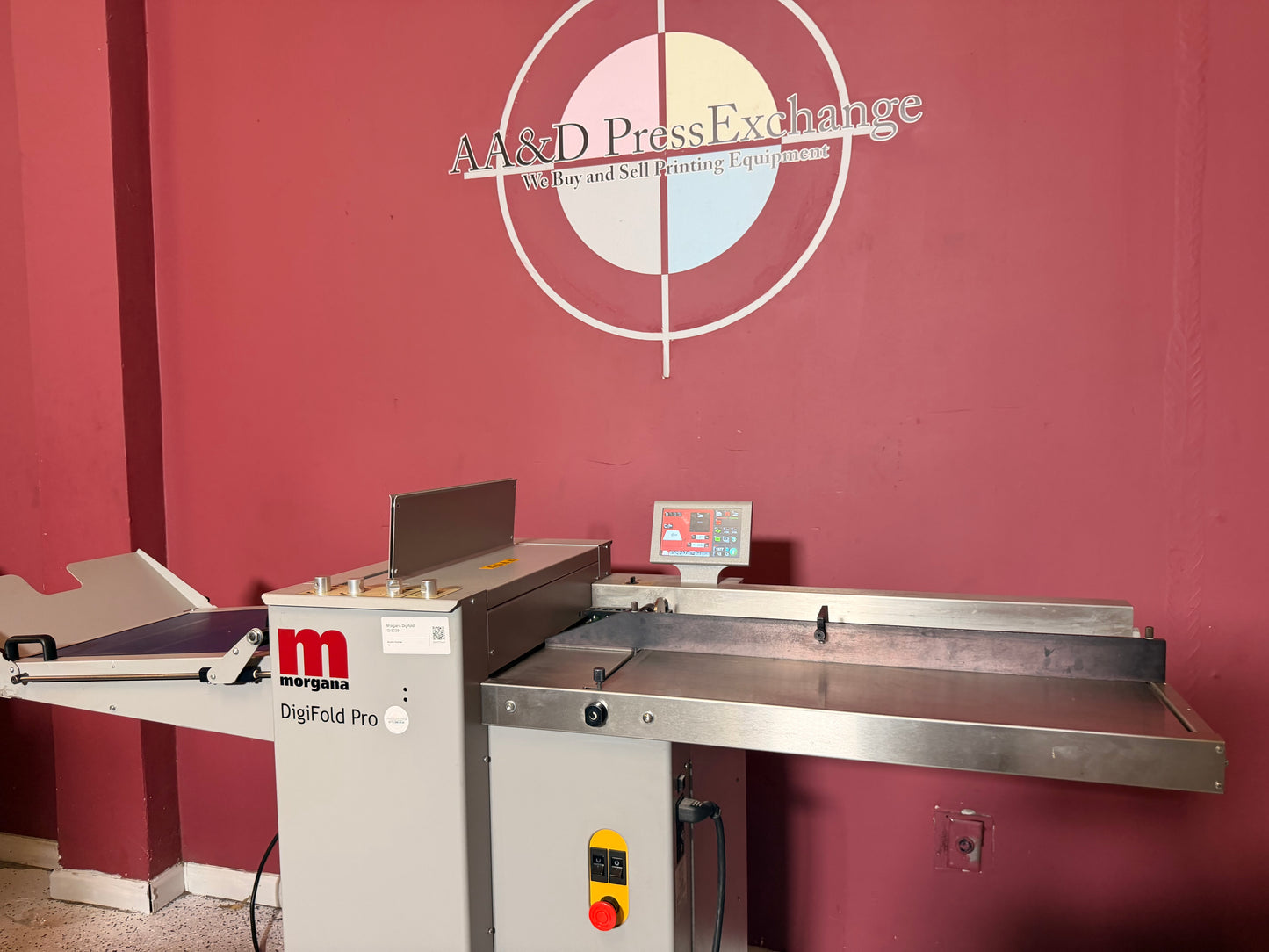 Morgana Digifold Pro Folding/Creasing Machine