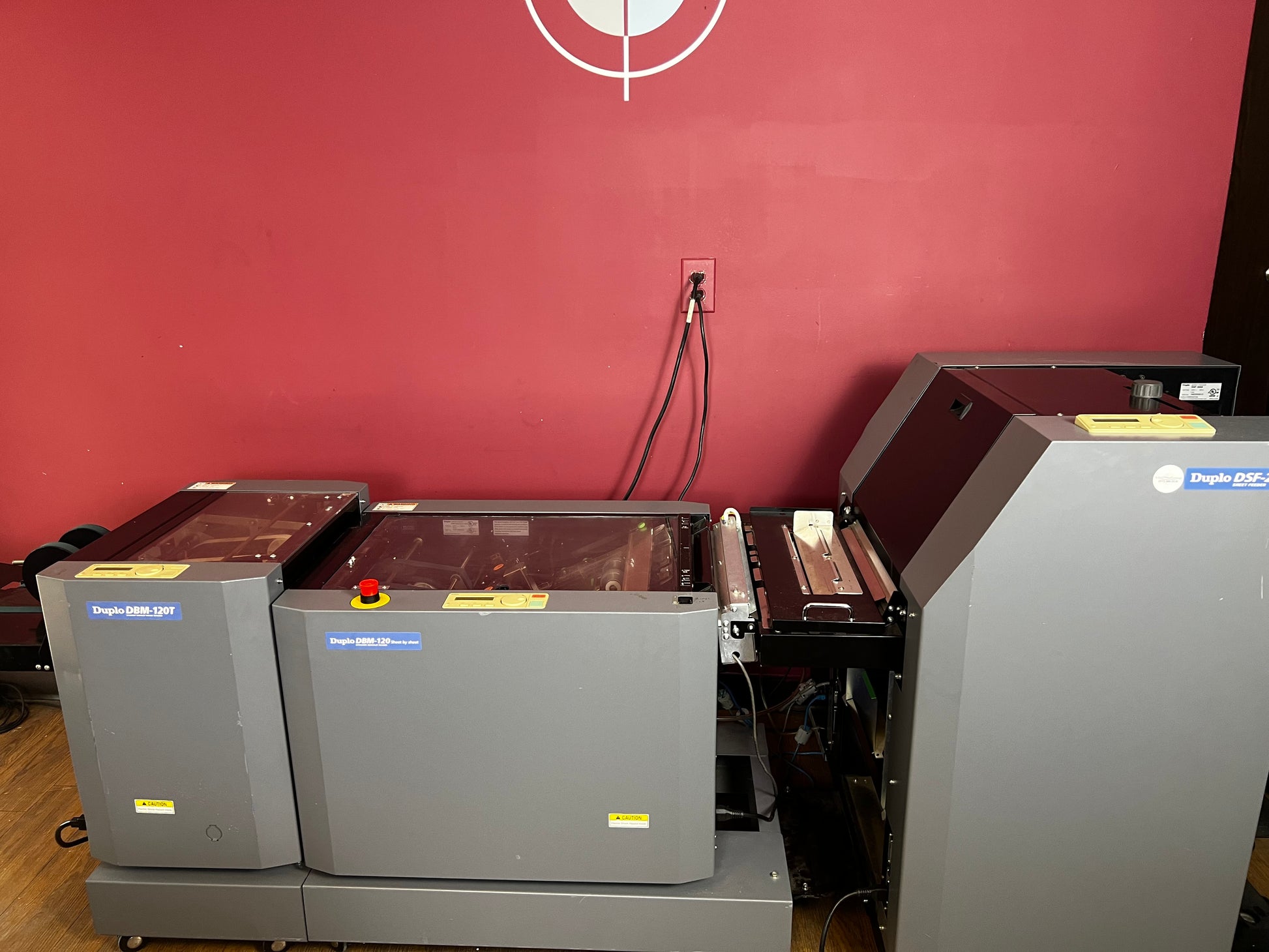 Used Duplo DBM-102T booklet maker trimming mechanism – AA&D PressExchange