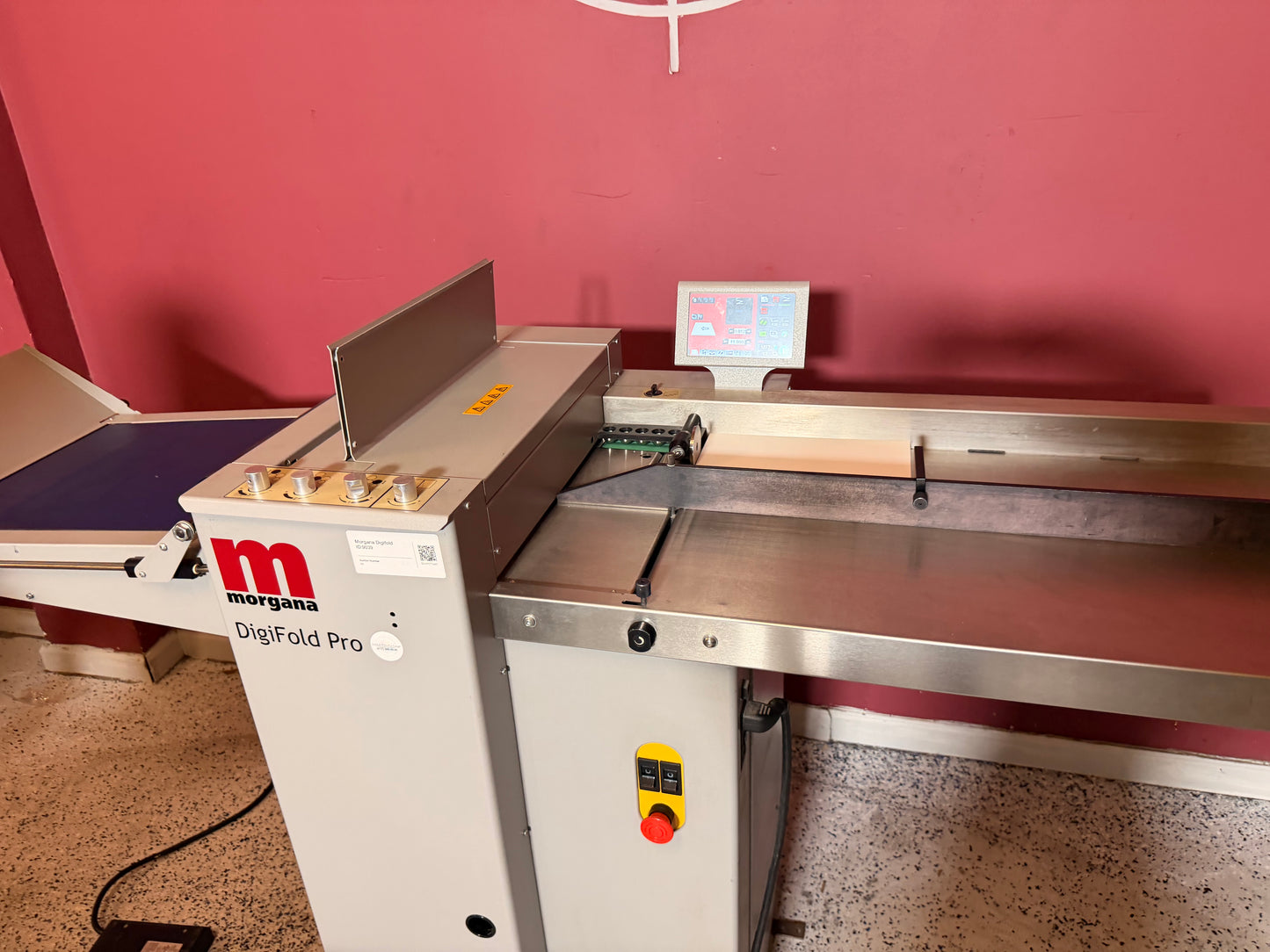 Morgana Digifold Pro Folding/Creasing Machine