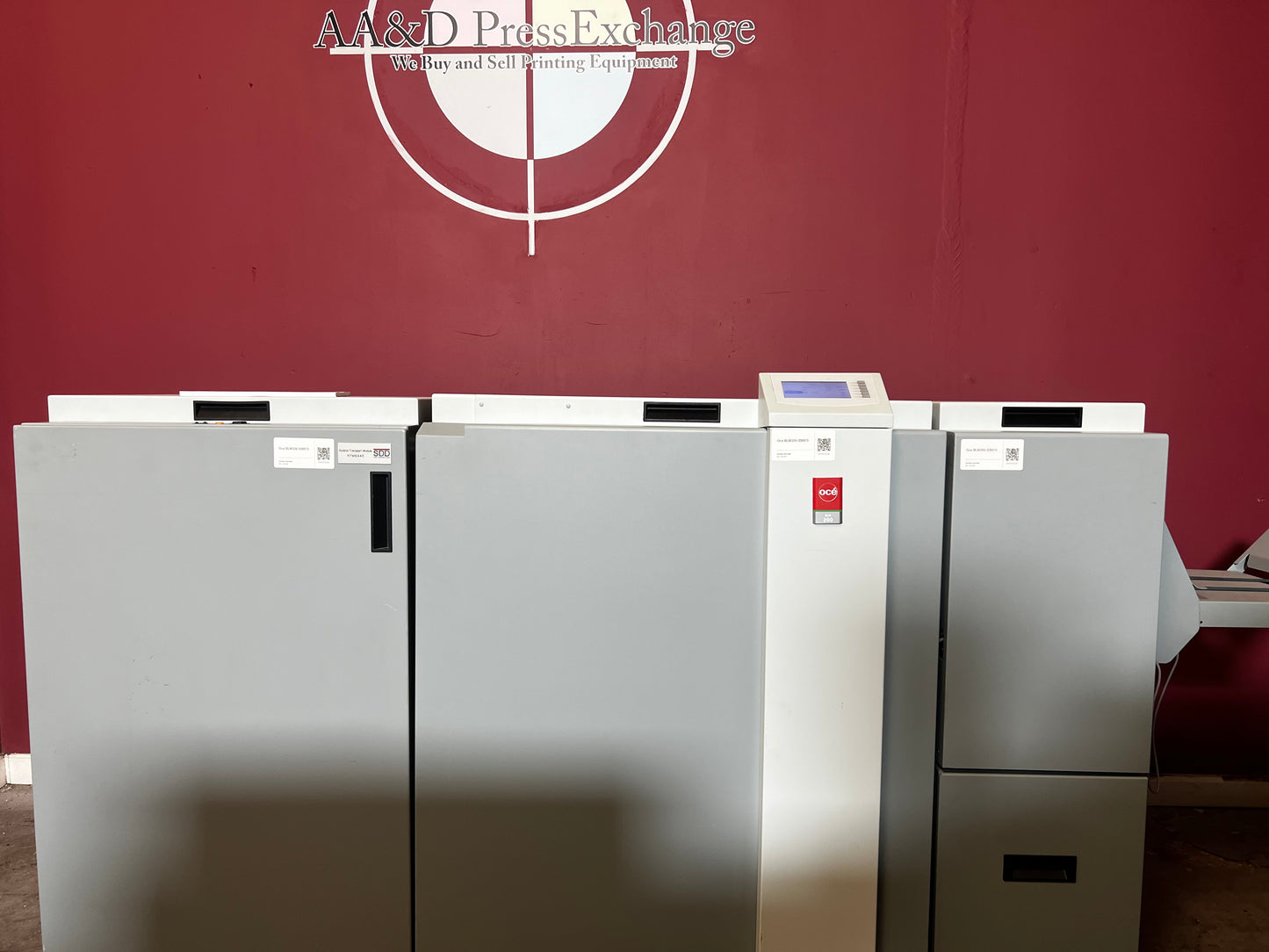 OCE 200 booklet maker 56k meter