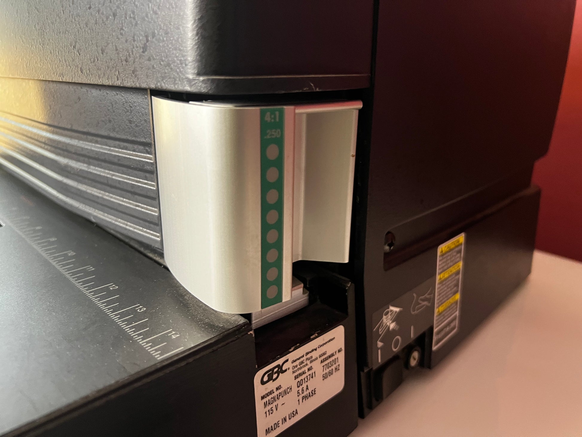 Used GBC Magnapunch 4:1 coil binding punching die – AA&D PressExchange