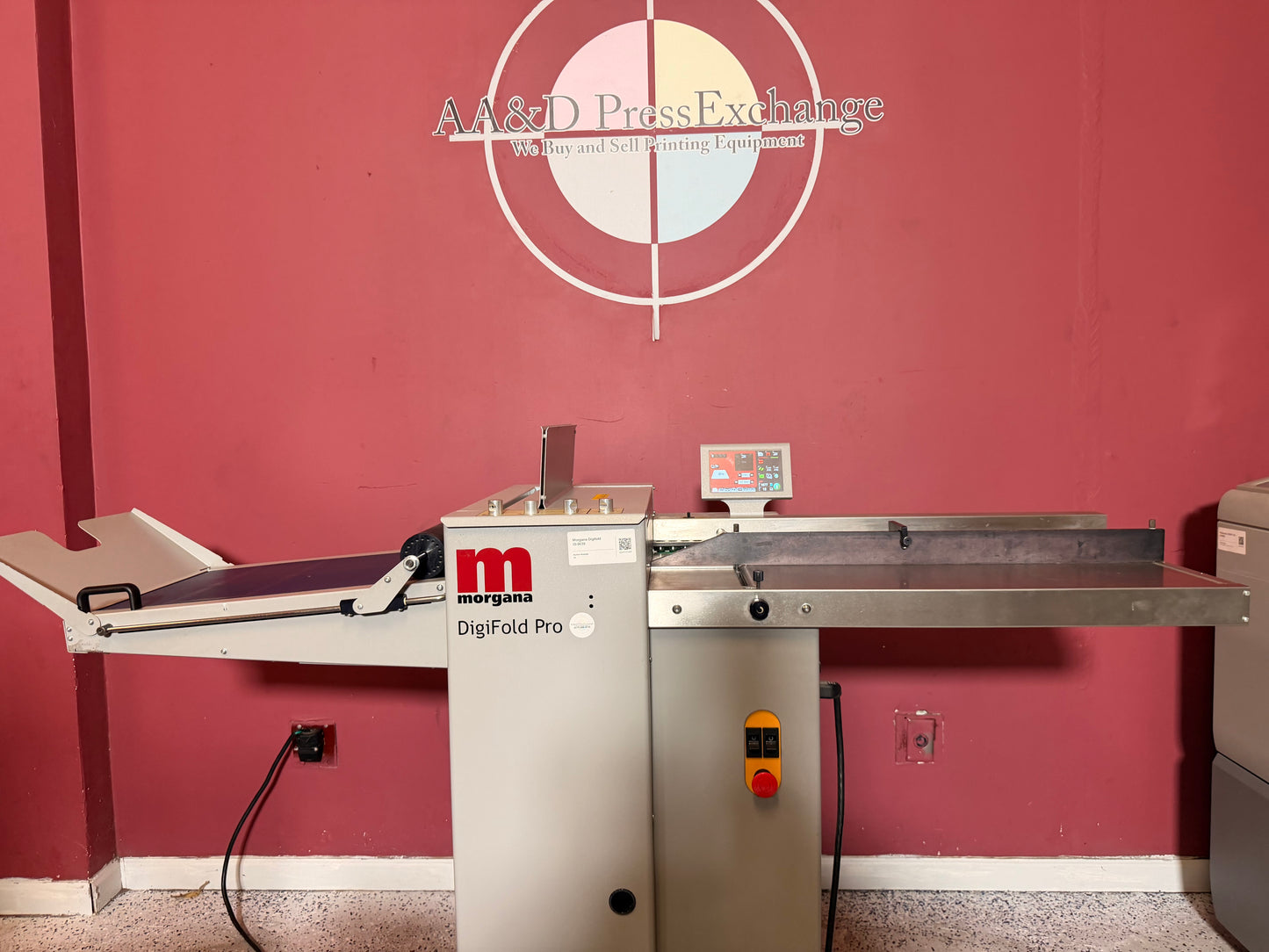 Morgana Digifold Pro Folding/Creasing Machine