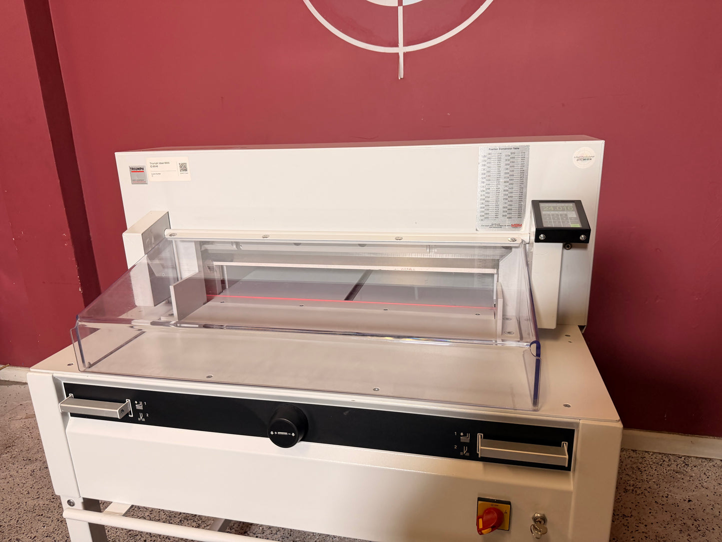 Triumph Ideal 6655 Paper Cutter 25.5 inch
