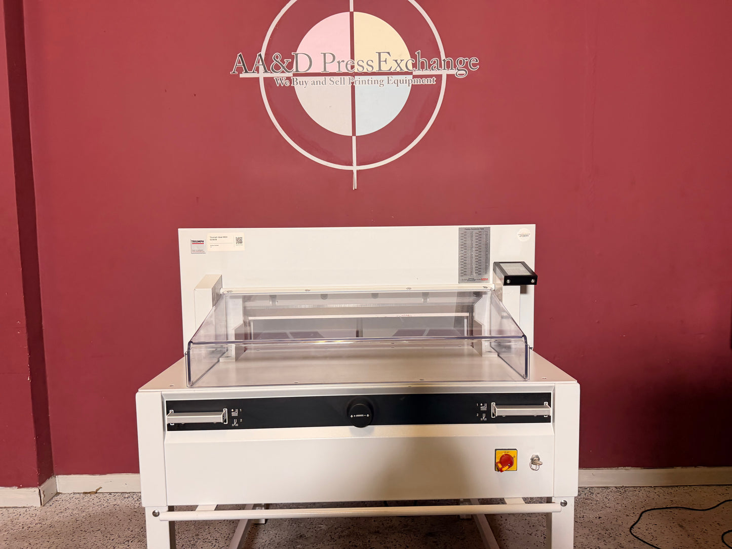 Triumph Ideal 6655 Paper Cutter 25.5 inch