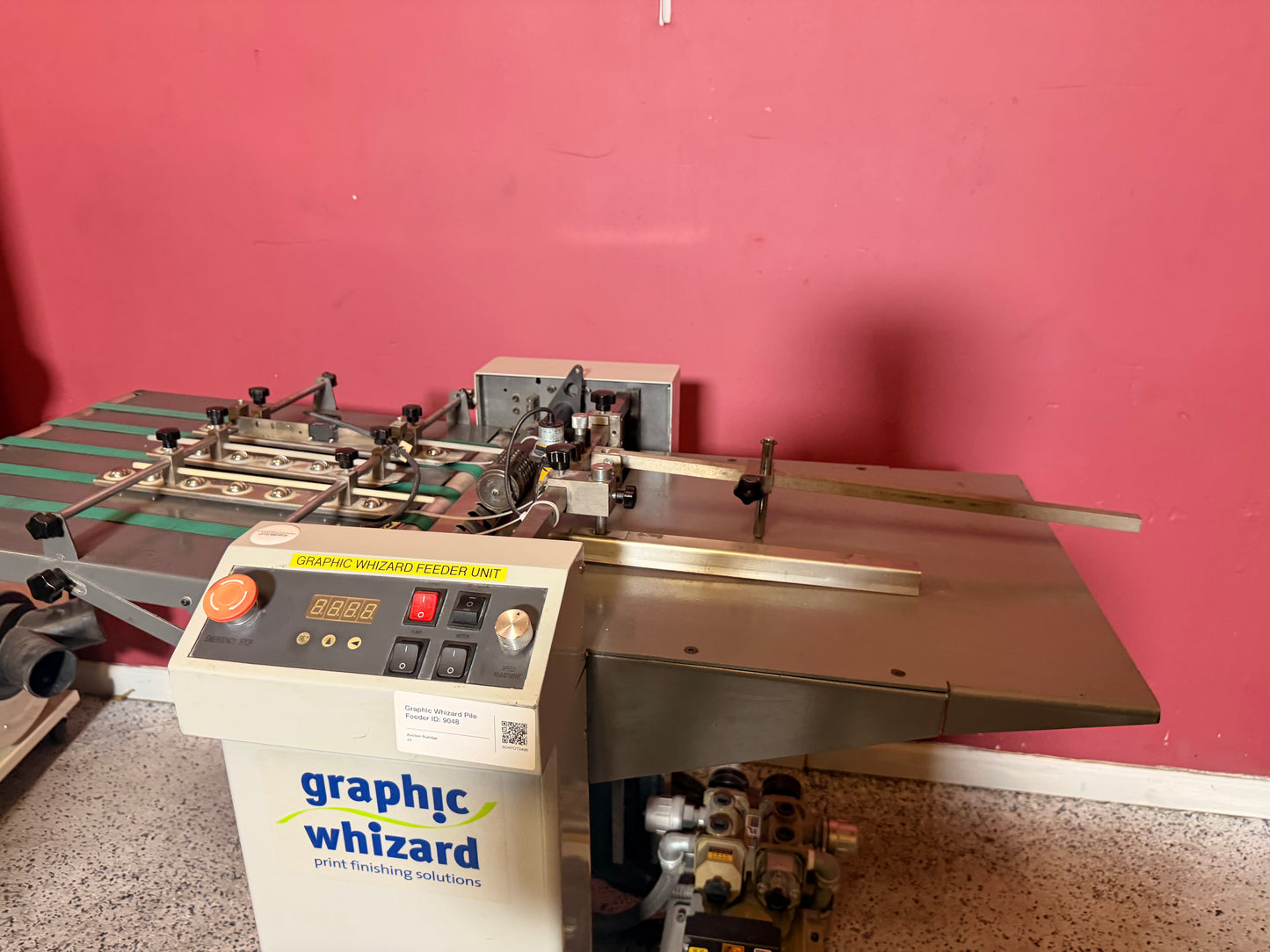 Graphic Whizard UPG450PF Pile feeder
