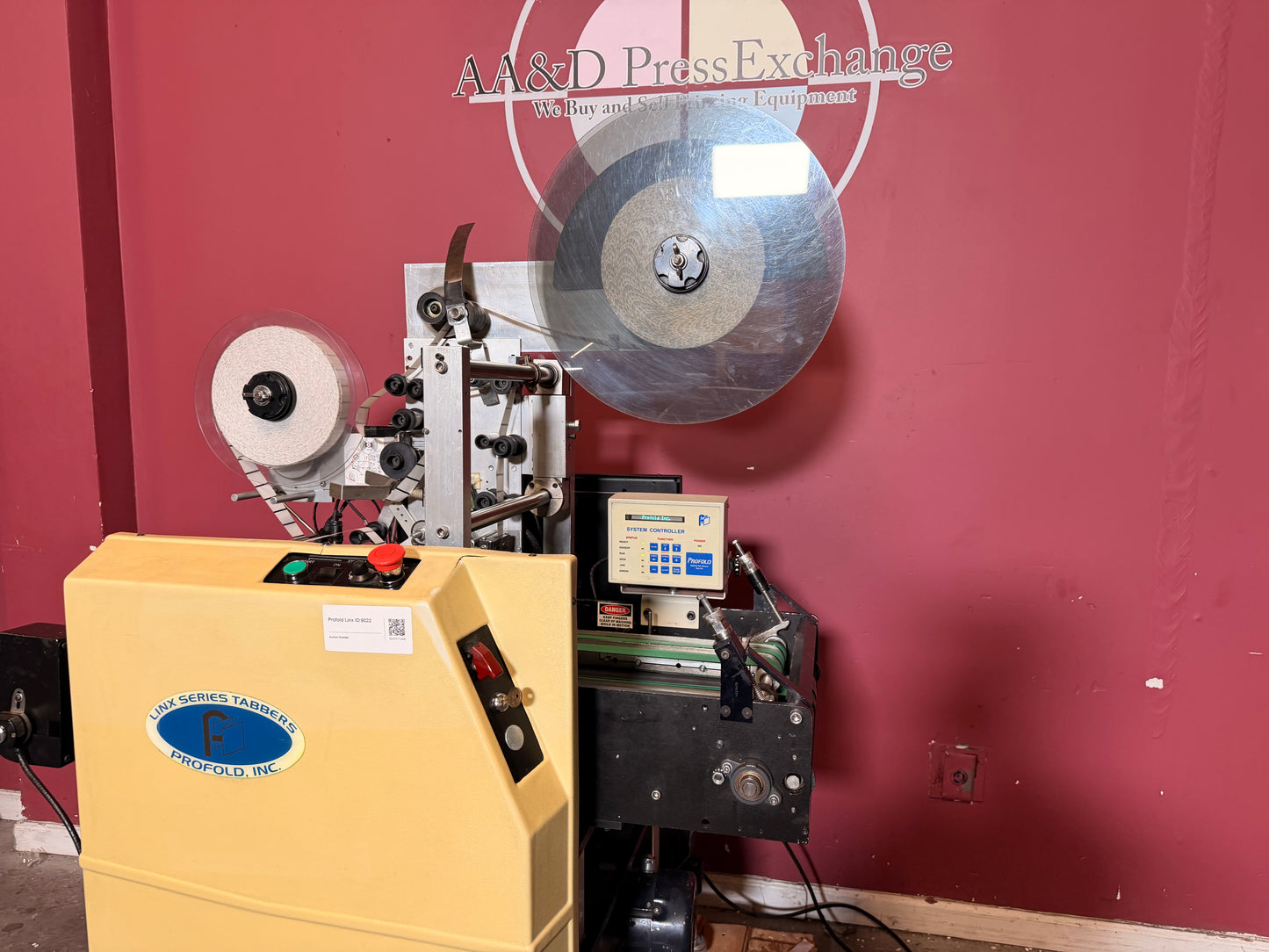 Profold Linx Tabbing Machine