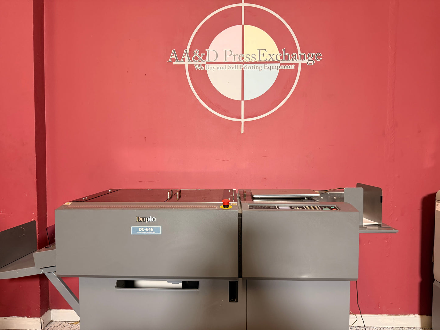 Duplo DC-646 Slitter/Cutter/Creaser with Software