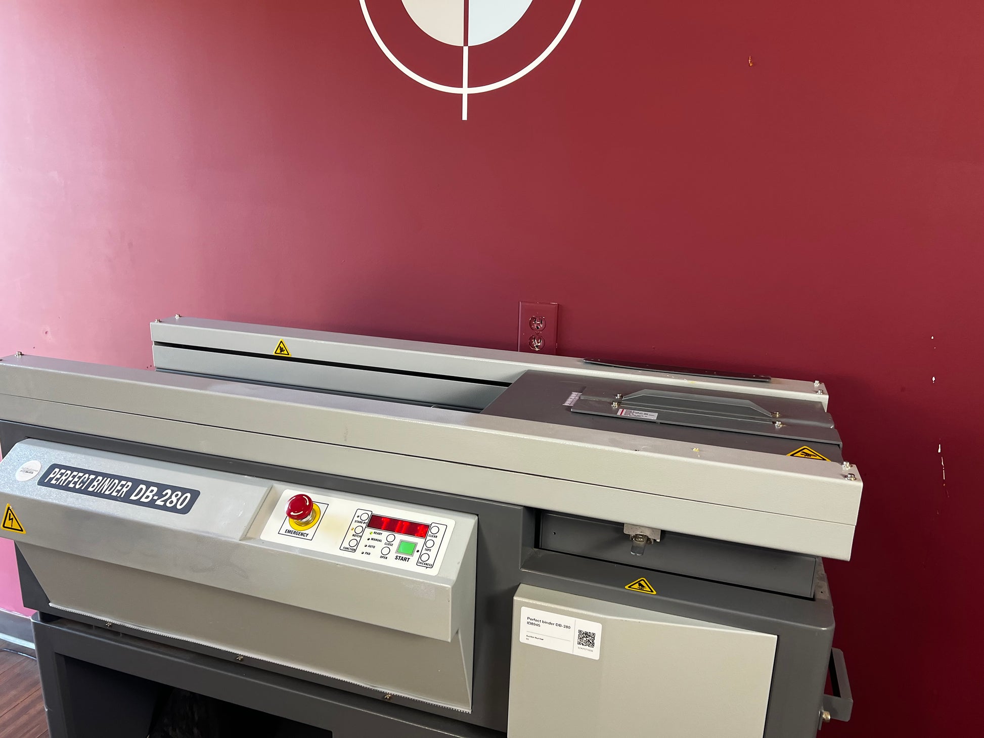  Used Duplo DB-280 perfect binder with dual glue drums – AA&D PressExchange