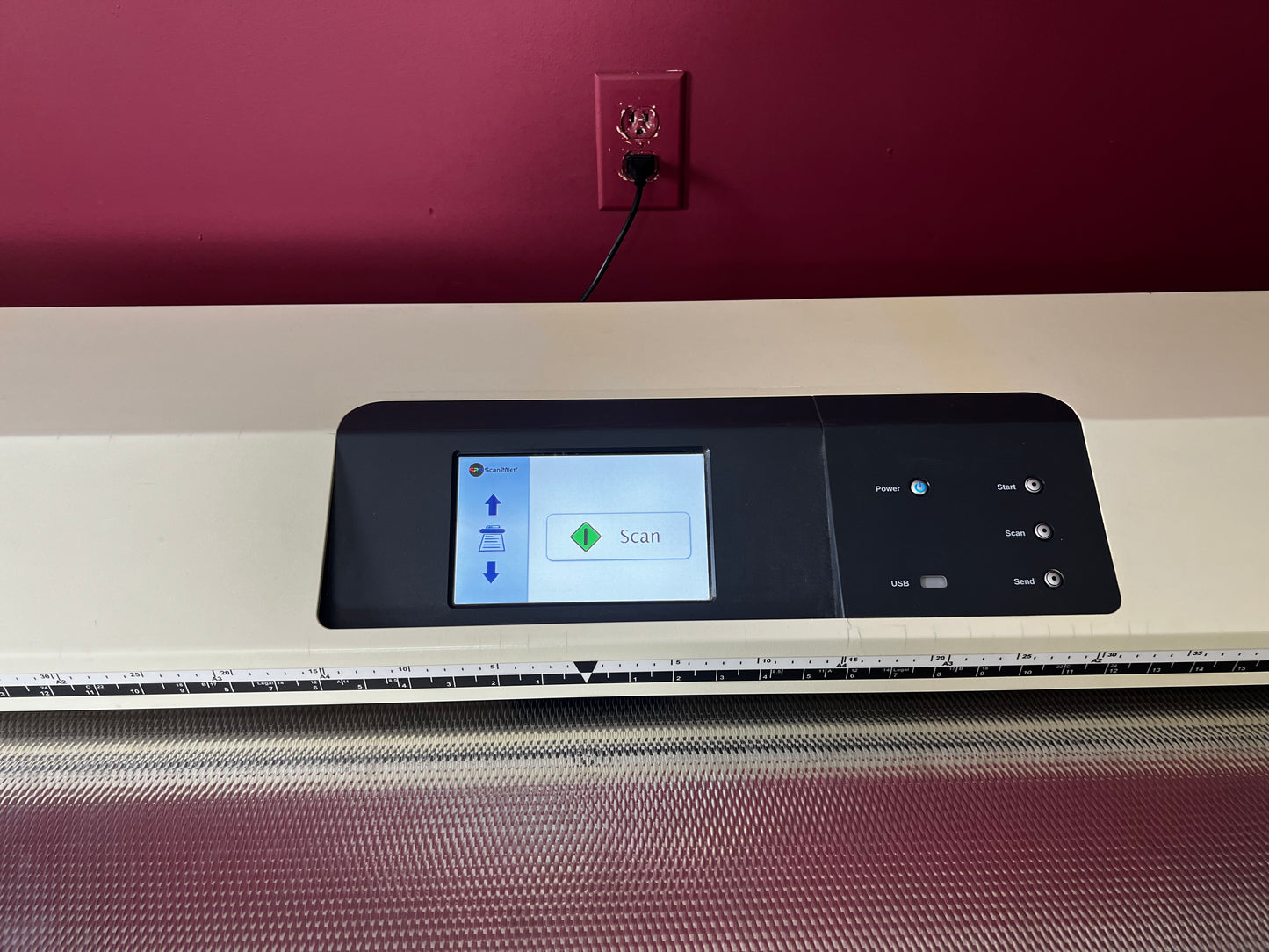 Used Image Access WideTek 44 wide-format CCD scanner back panel | AA&D PressExchange