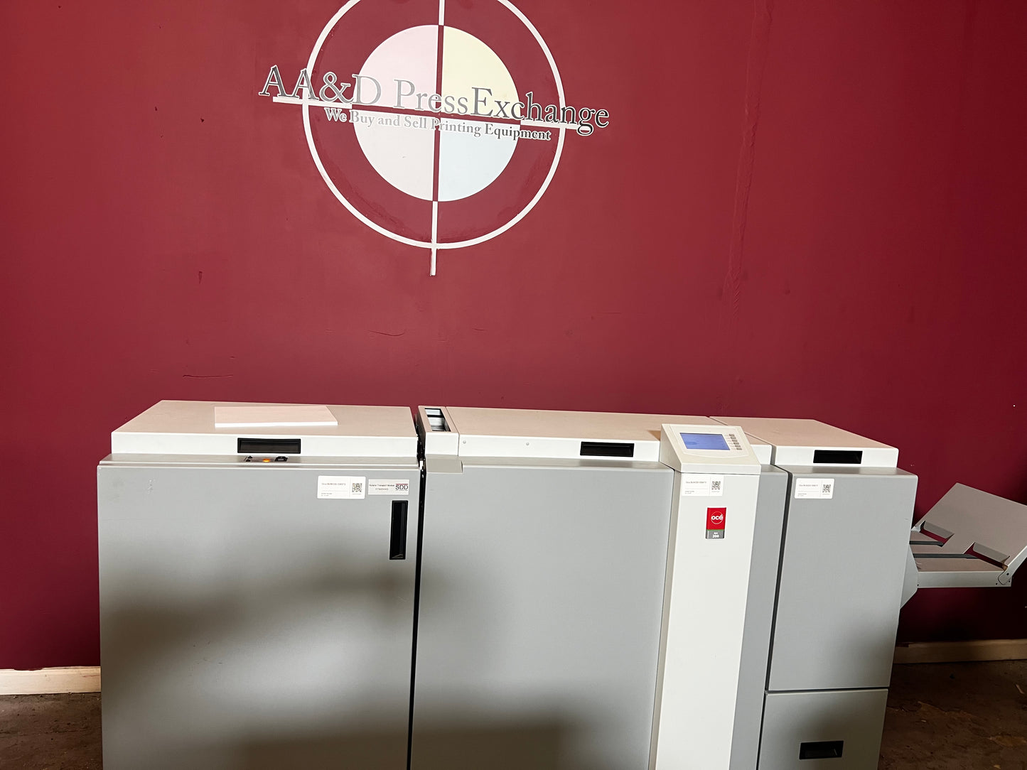 OCE 200 booklet maker 56k meter