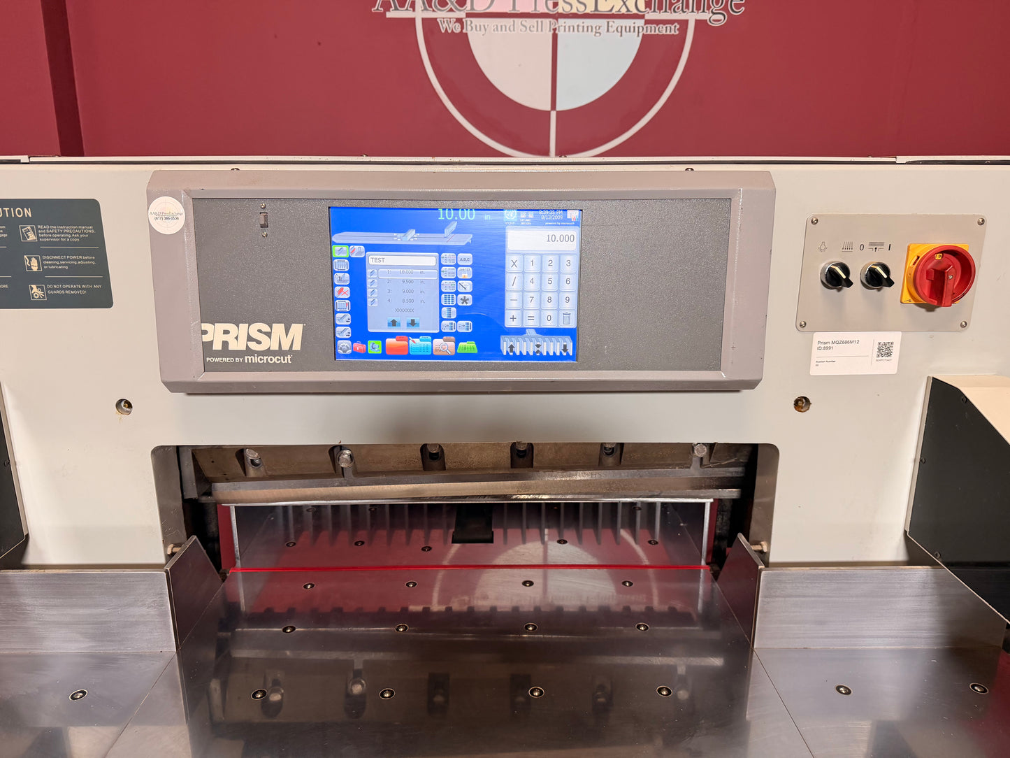 Prism MQZ Paper Cutter