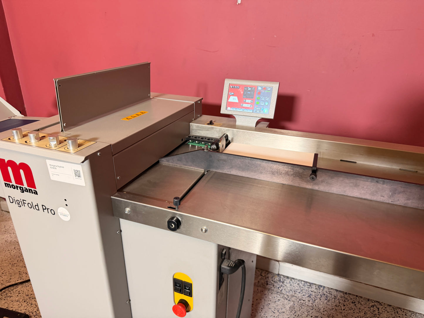 Morgana Digifold Pro Folding/Creasing Machine