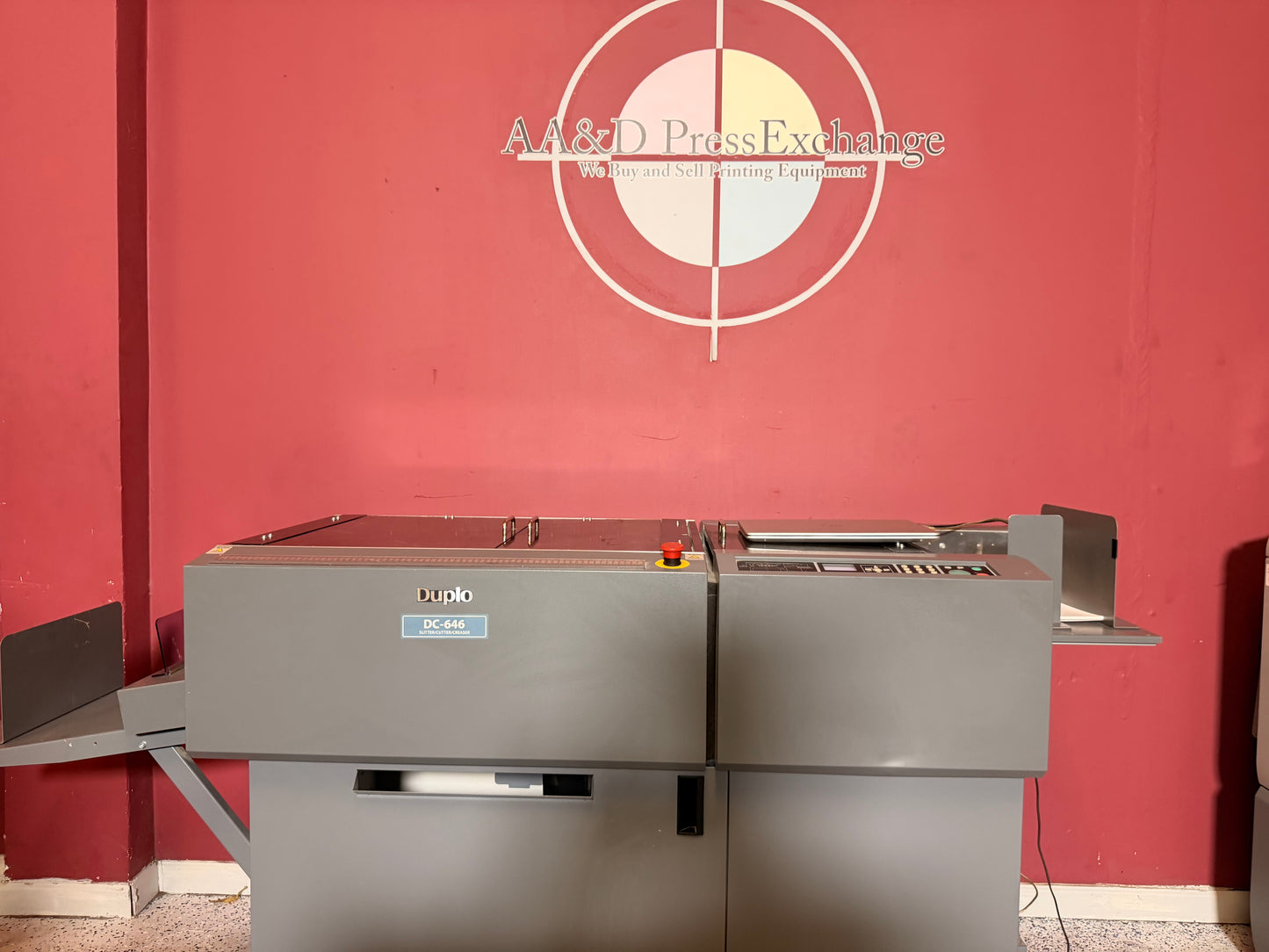 Duplo DC-646 Slitter/Cutter/Creaser with Software