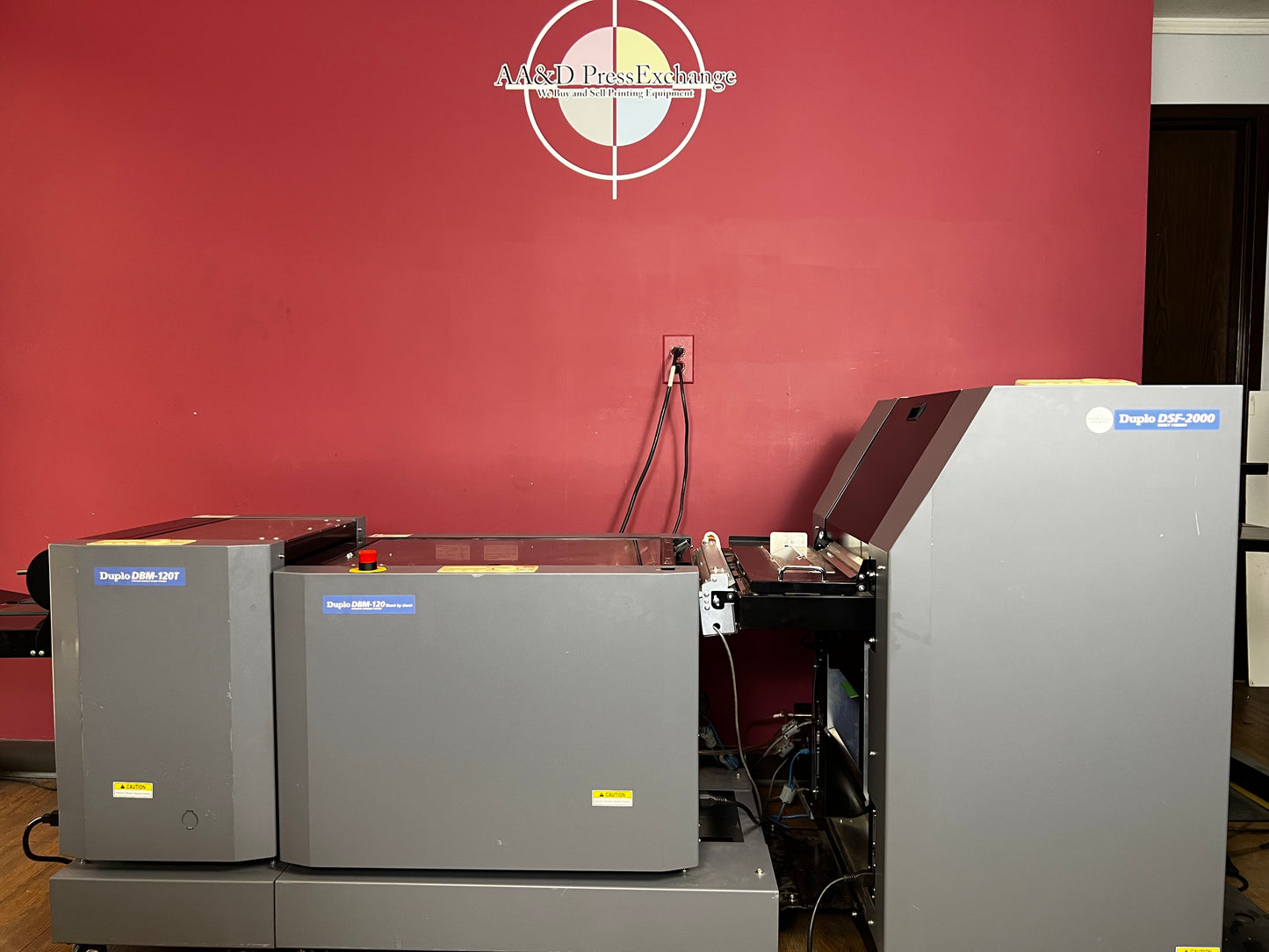 Used Duplo DBM-102T booklet maker trimming unit – AA&D PressExchange