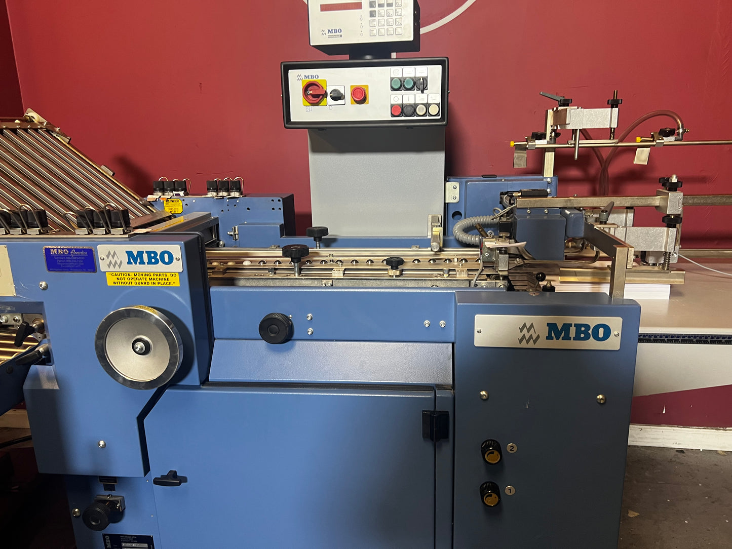 MBO B118 folder / right angle