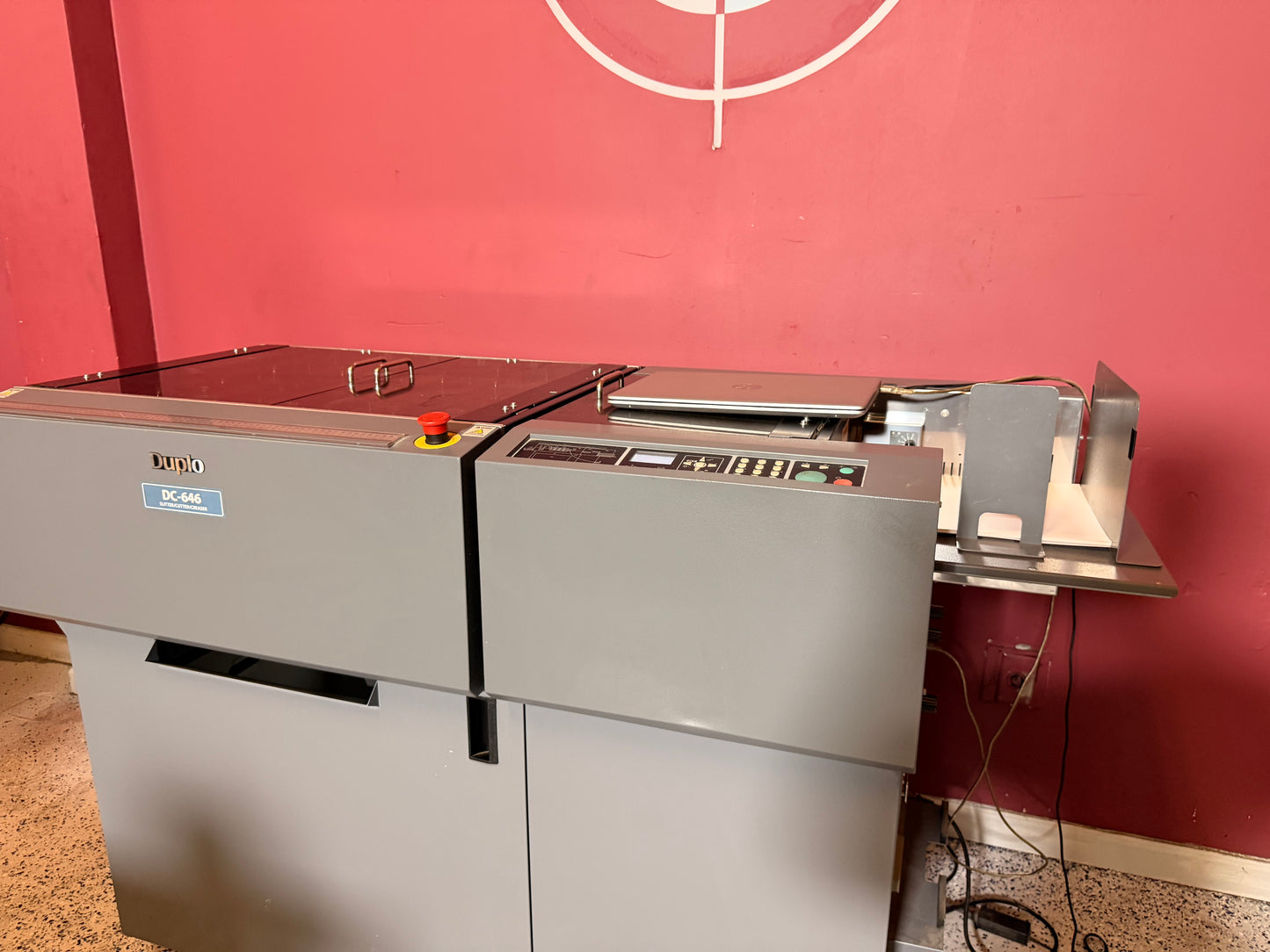 Duplo DC-646 Slitter/Cutter/Creaser with Software