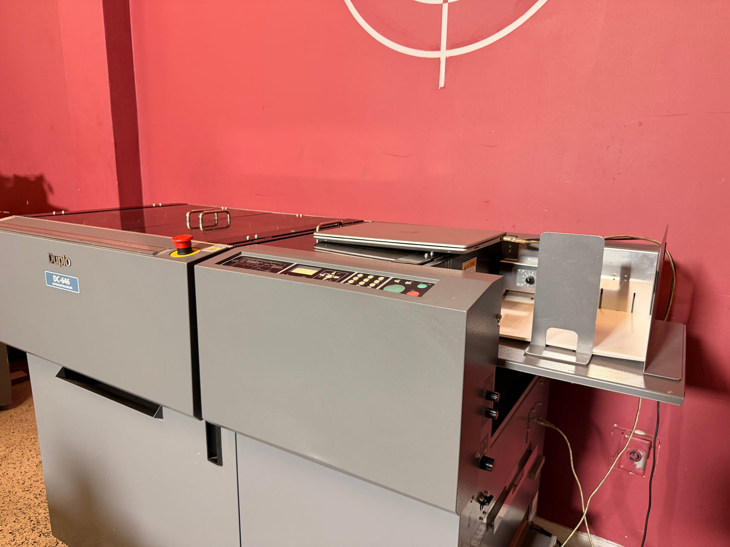 Duplo DC-646 Slitter/Cutter/Creaser with Software
