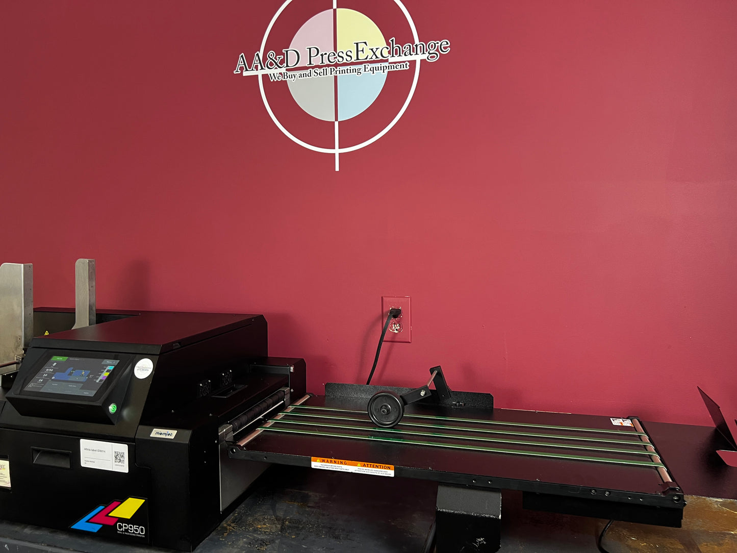 Used Afinia CP950 Commercial Printer rear view – AA&D PressExchange
