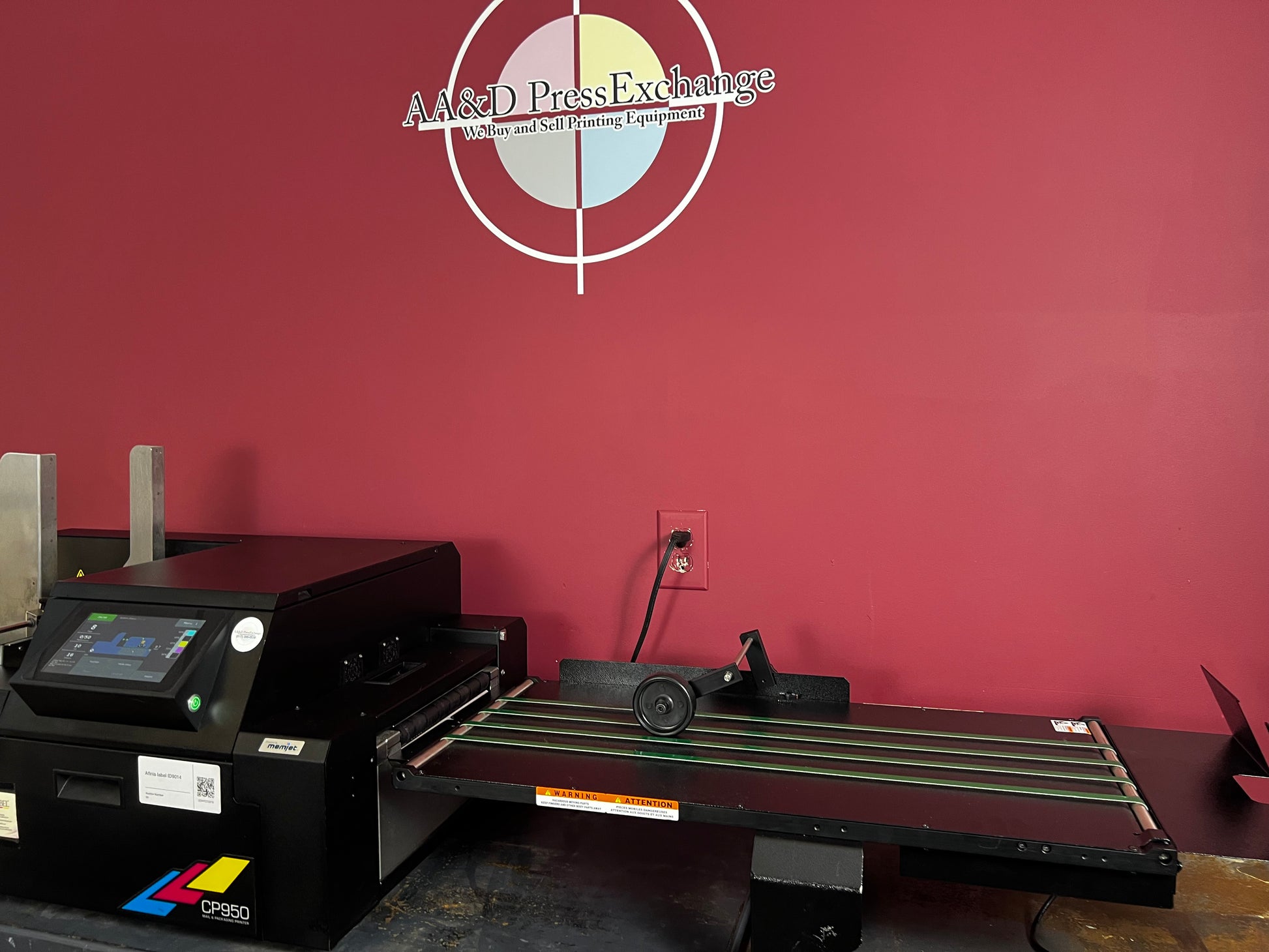 Used Afinia CP950 Commercial Printer rear view – AA&D PressExchange