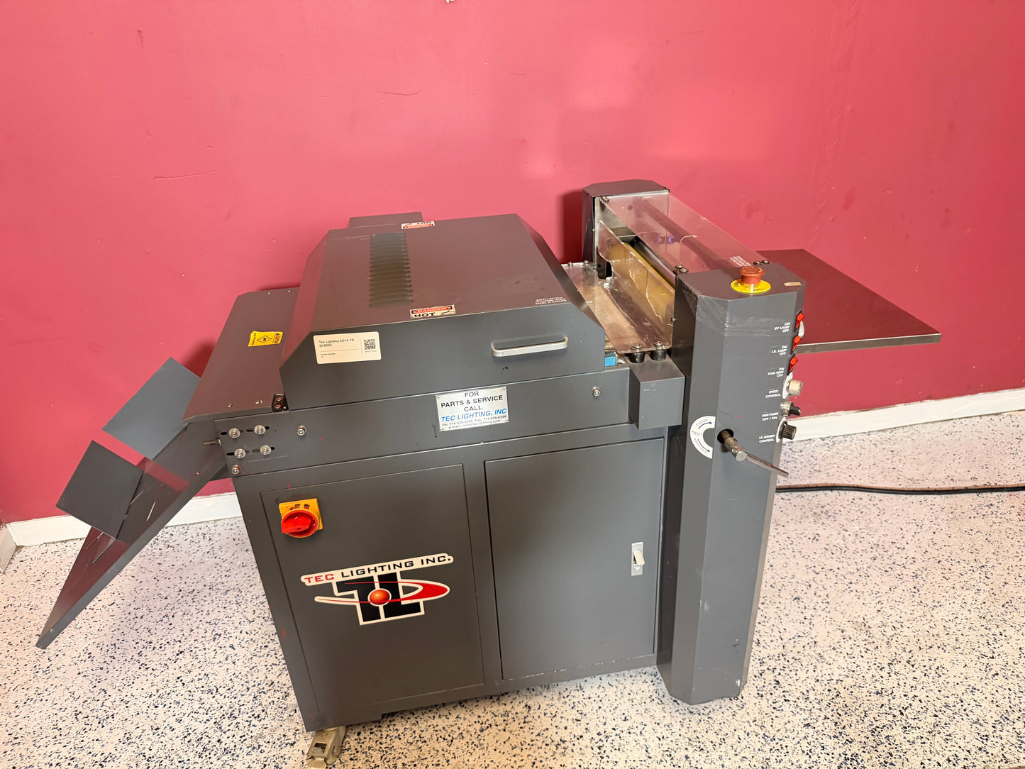 Tec Lighting XC14 UV Coater