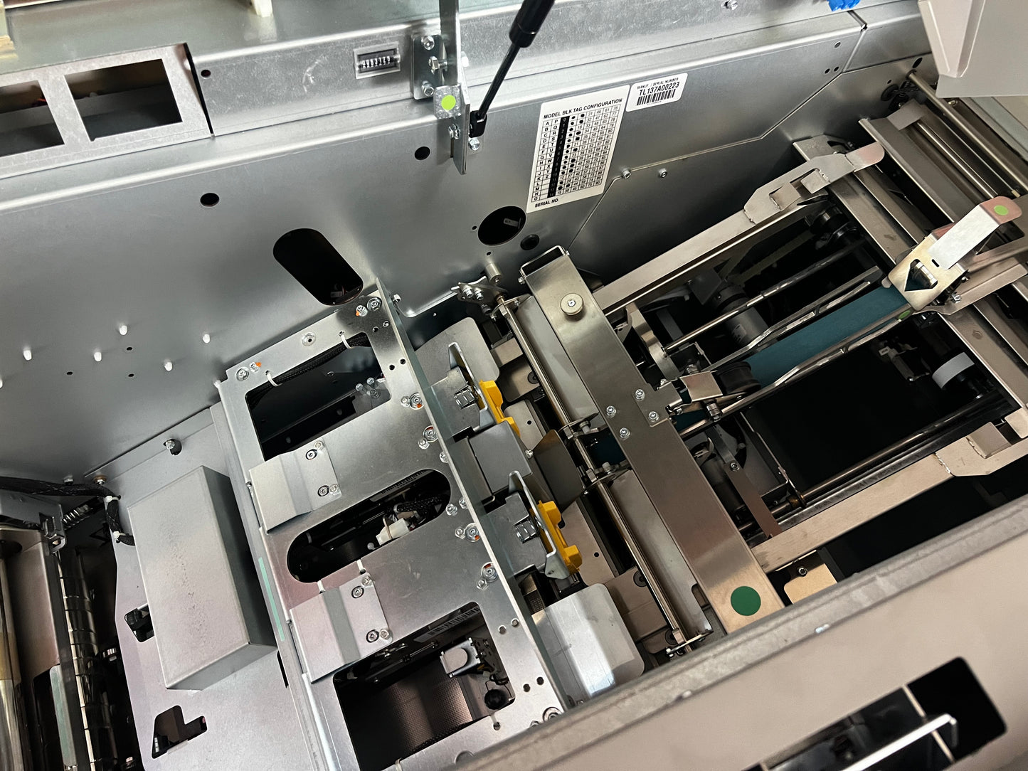 Used Plockmatic 5050 bookletmaker 63k meter overview in professional booklet production workflow – AA&D PressExchange