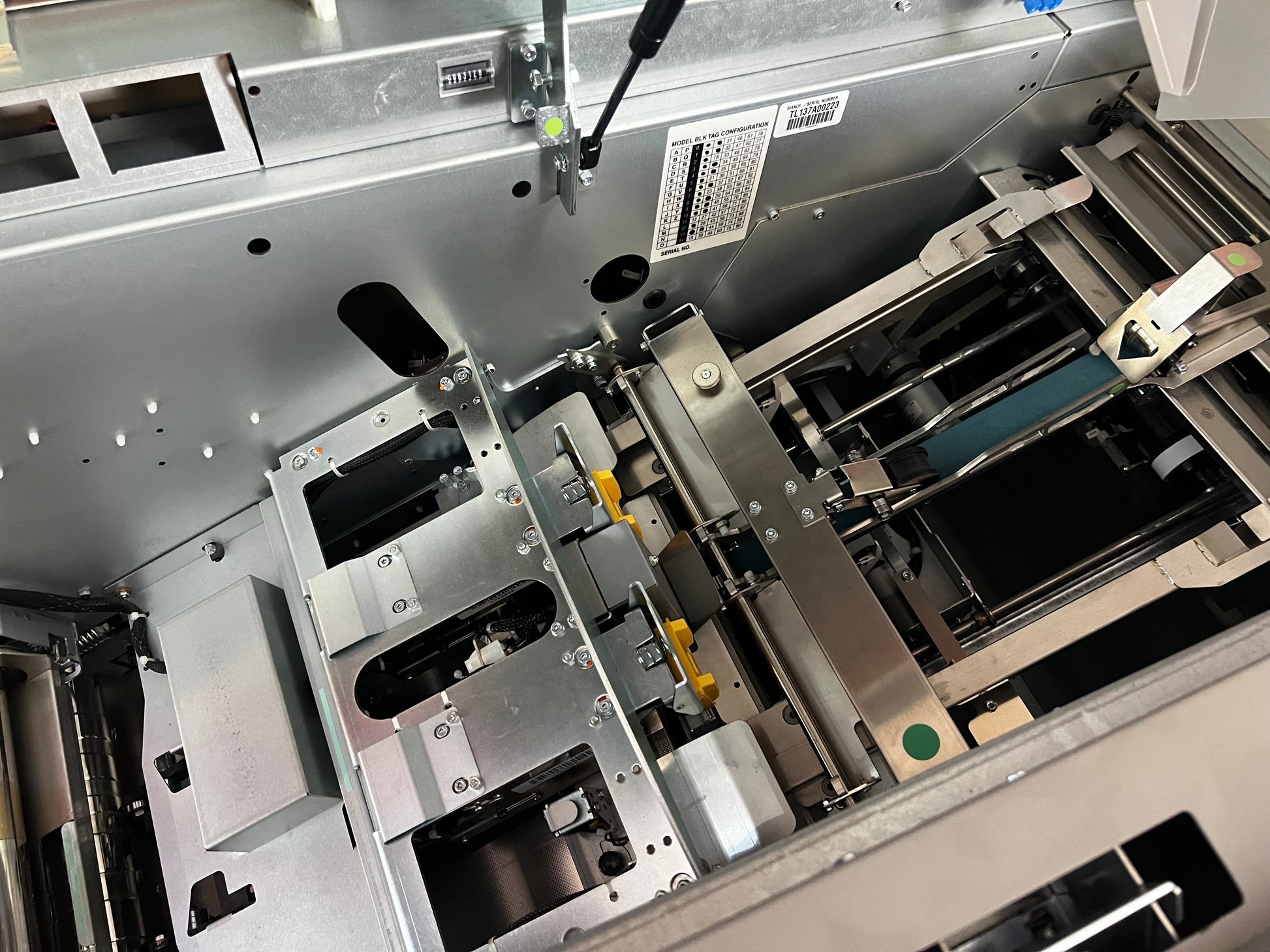 Used Plockmatic 5050 bookletmaker 63k meter overview in professional booklet production workflow – AA&D PressExchange