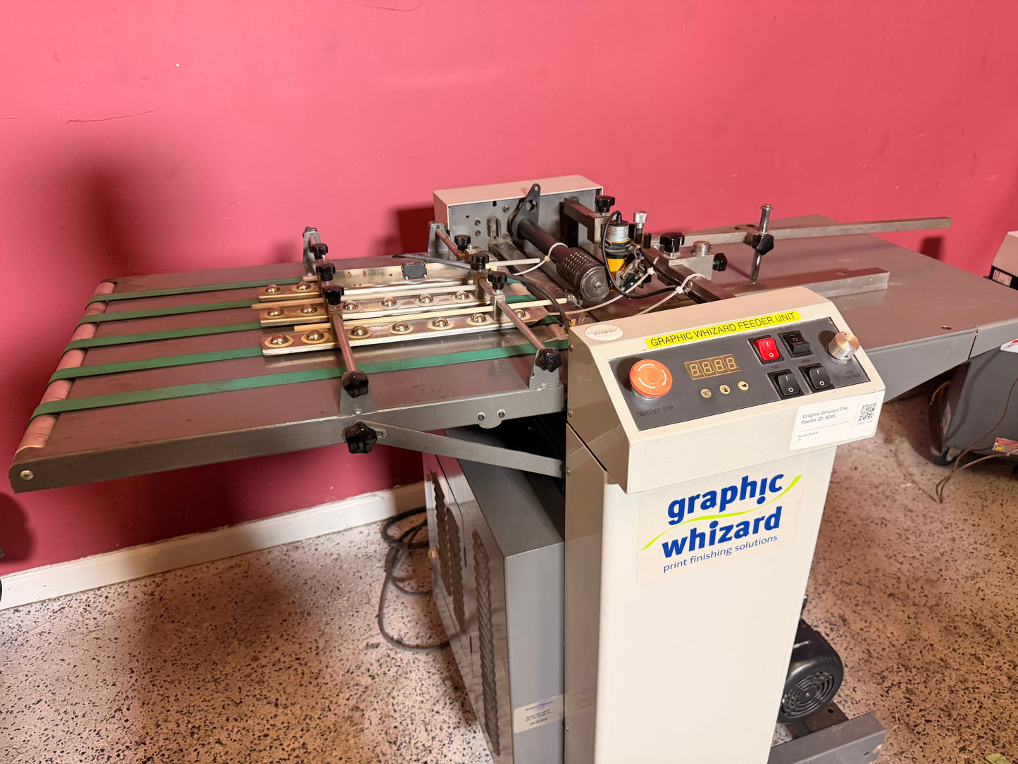 Graphic Whizard UPG450PF Pile feeder