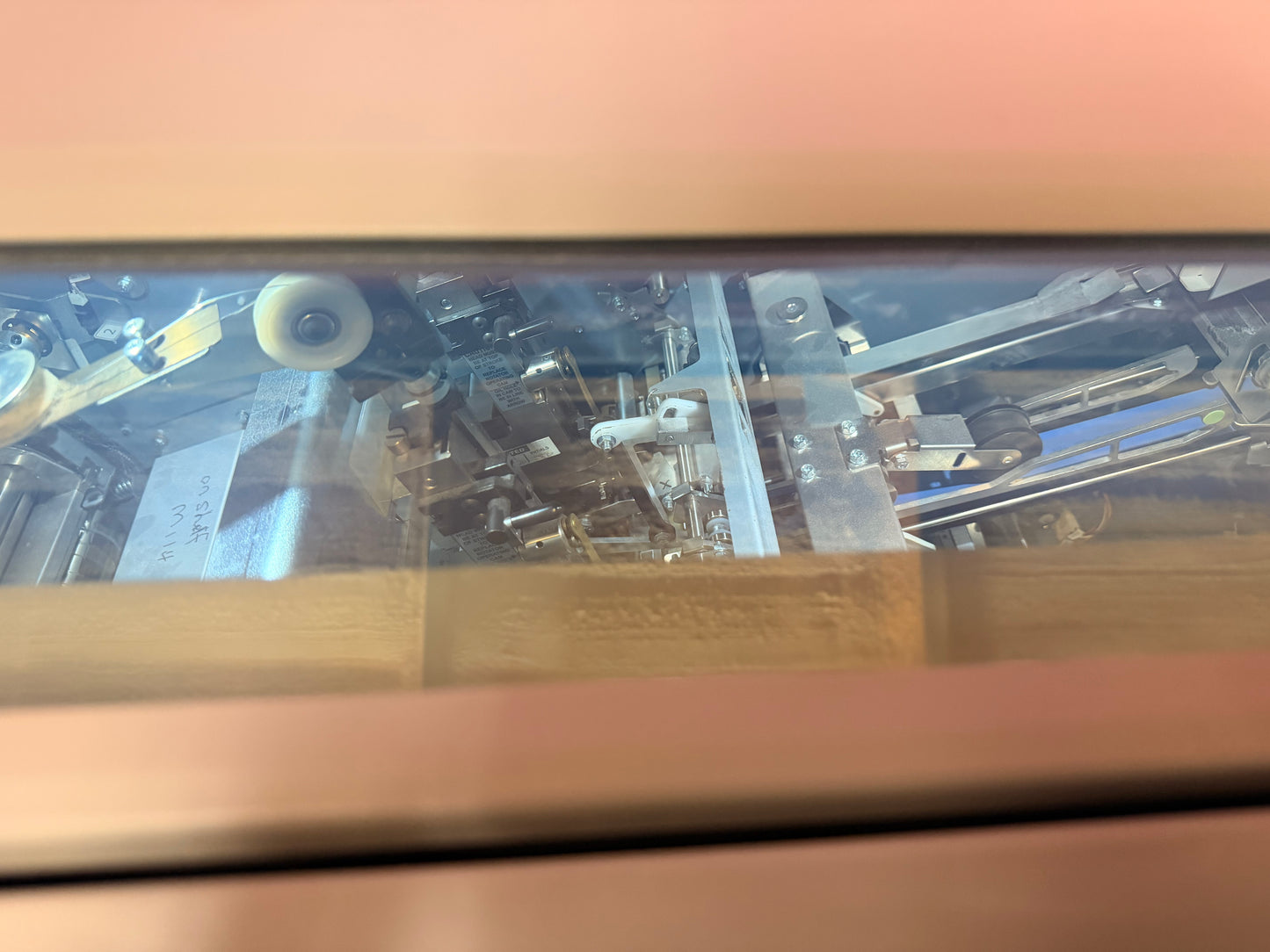 Used Plockmatic 5050S booklet maker for print shops and in-plant operations