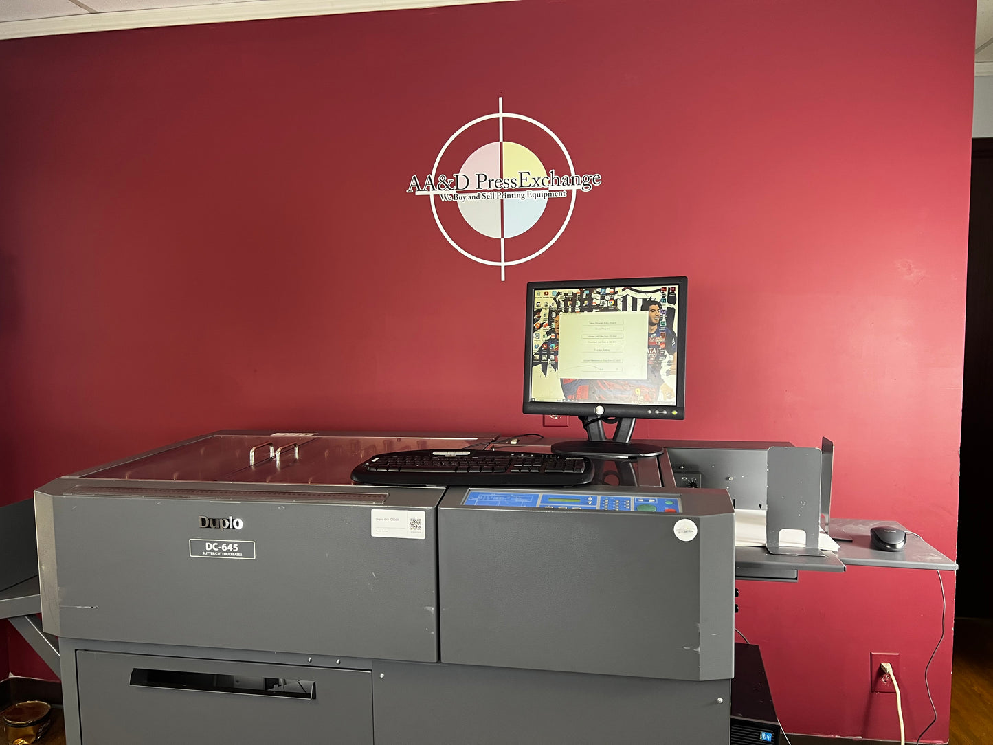 Used Duplo DC-645 digital print finishing creaser system – AA&D PressExchange