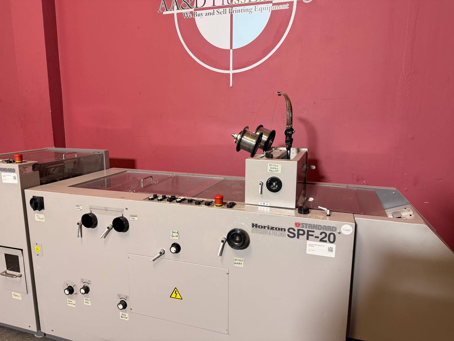 Used Horizon bookletmaking system inline ready with collator setup