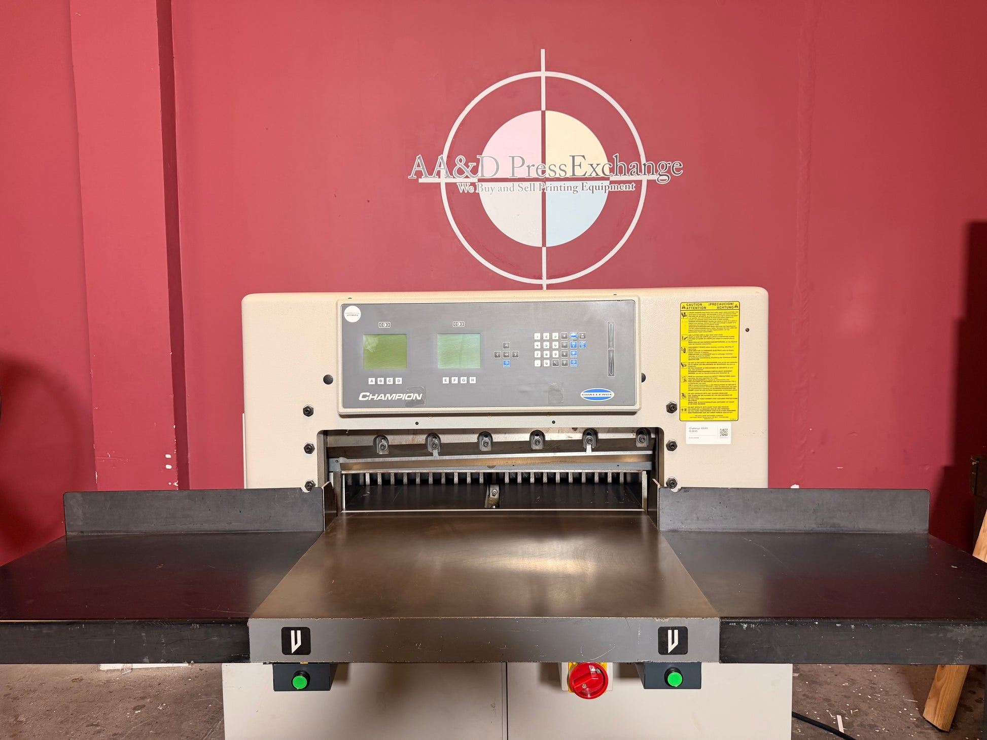 Challenge 305 XG 30.5-inch industrial paper cutter for sale bindery automation production unit for fast and accurate cutting output