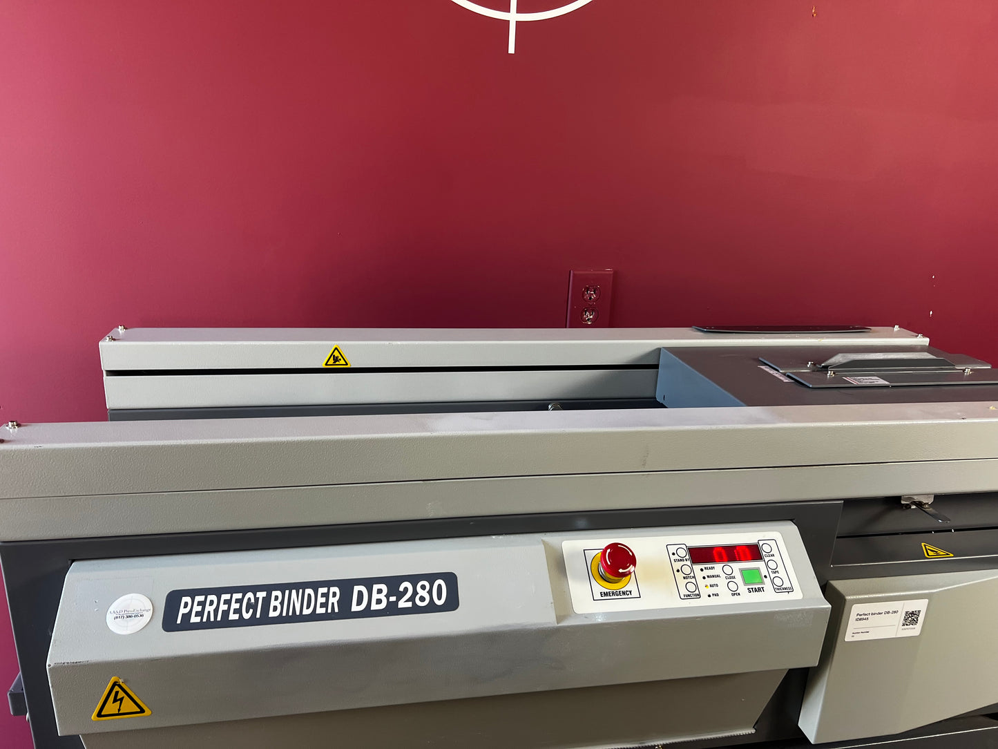  Used Duplo DB-280 automatic perfect binder for commercial printers – AA&D PressExchange