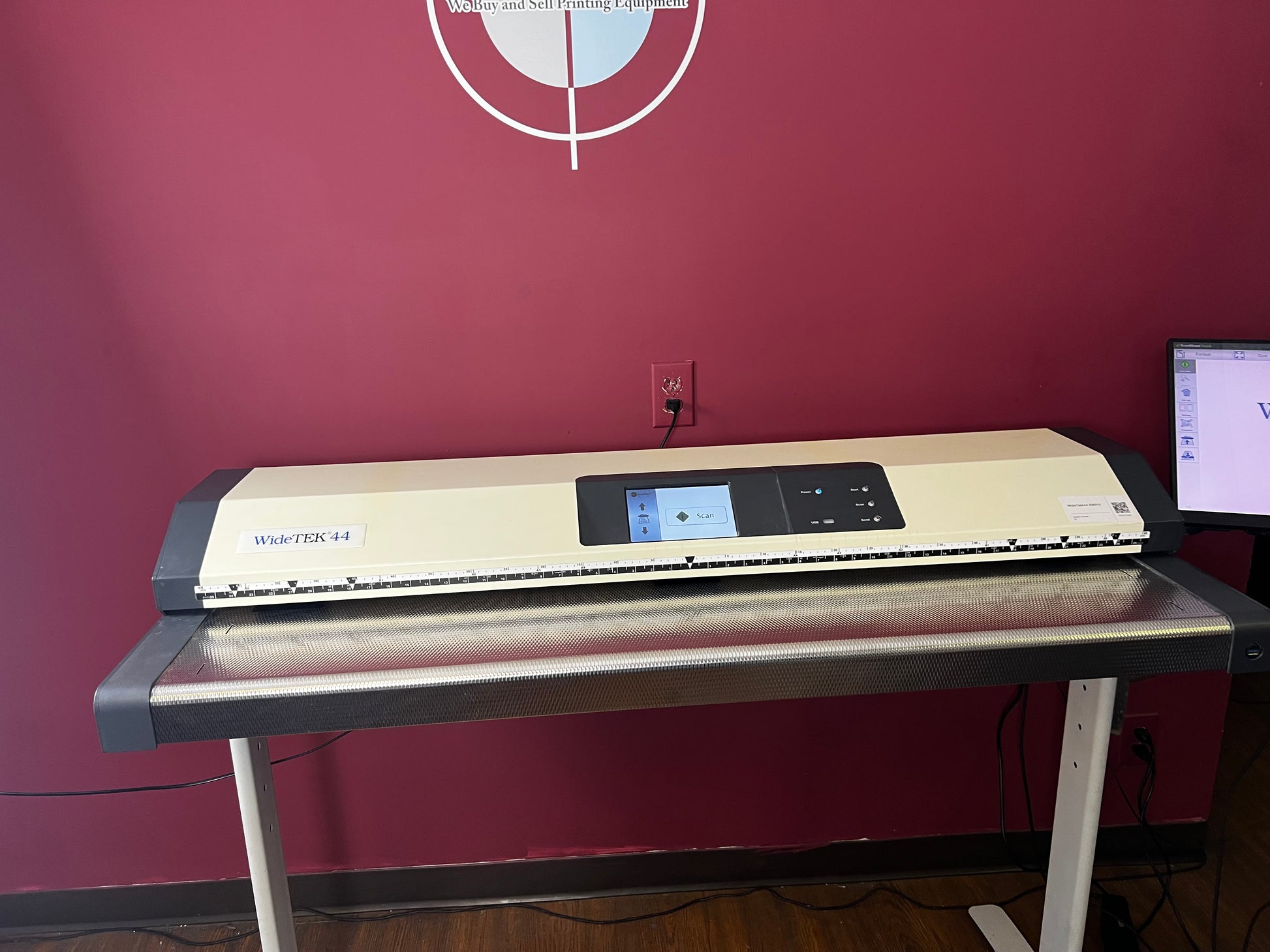 Used Image Access WideTek 44 wide-format scanner with touchscreen | AA&D PressExchange