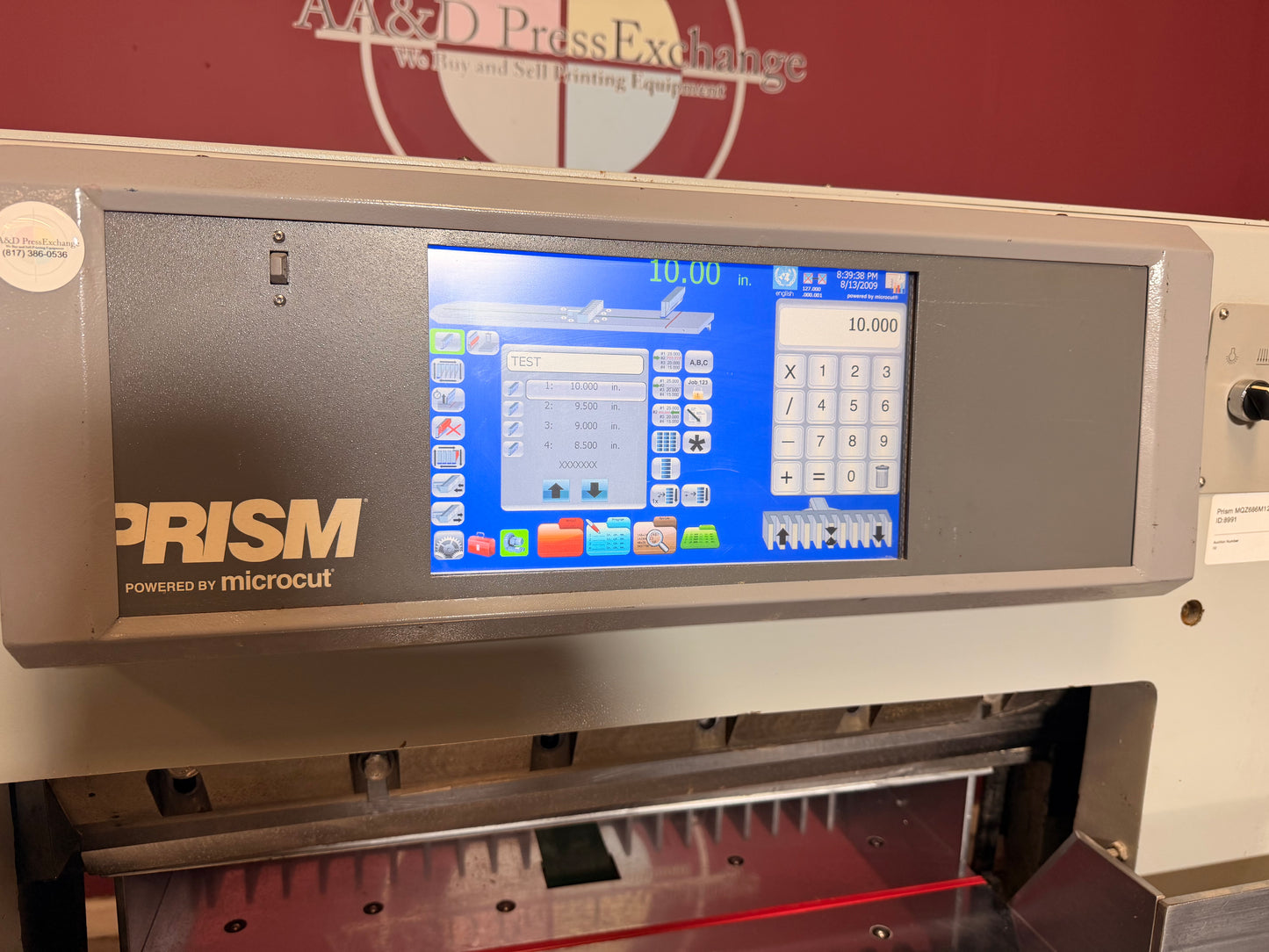 Prism MQZ Paper Cutter