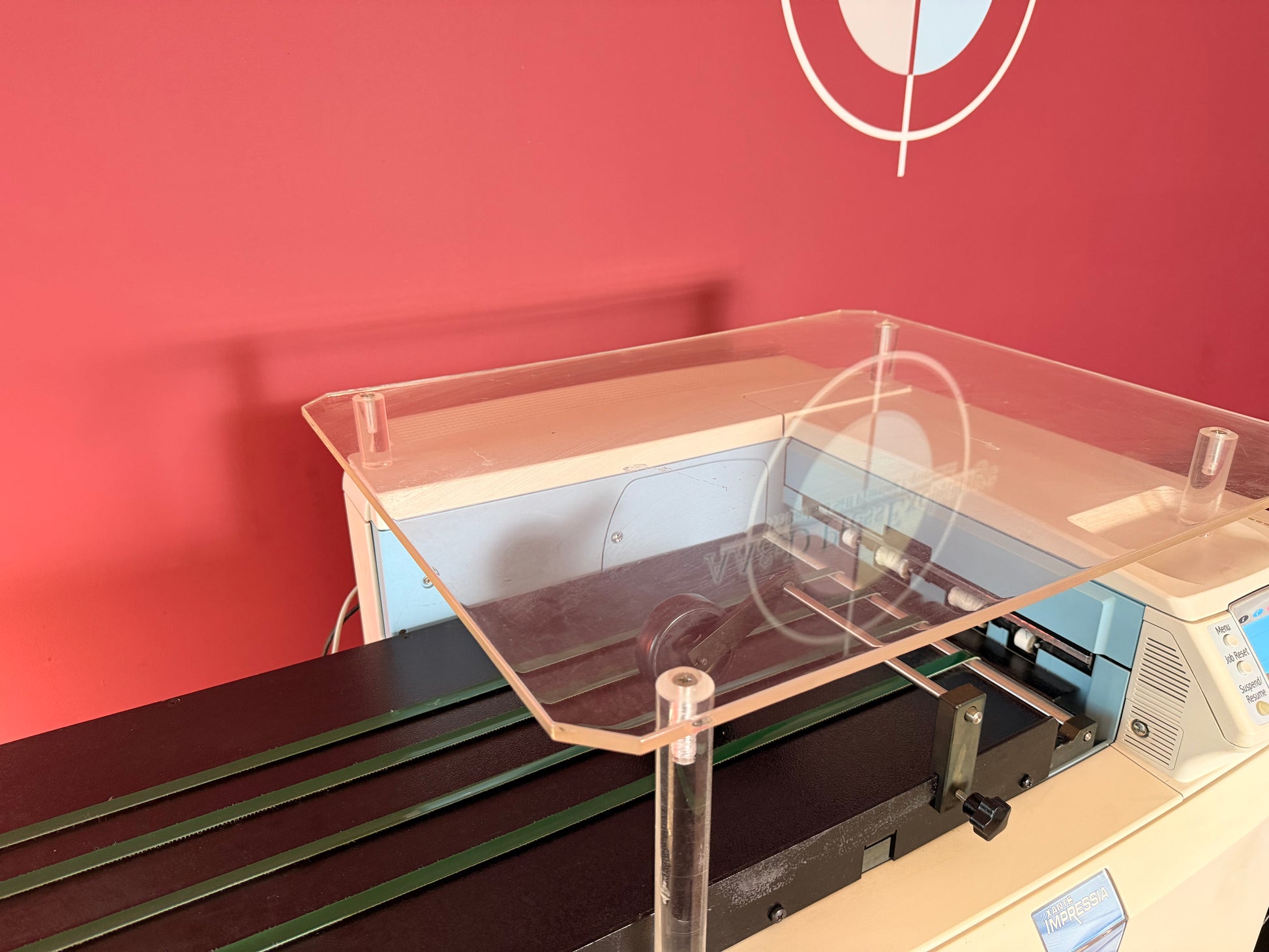 Used Xante Impressia 207 envelope printer by AA&D PressExchange – media handling and feed system