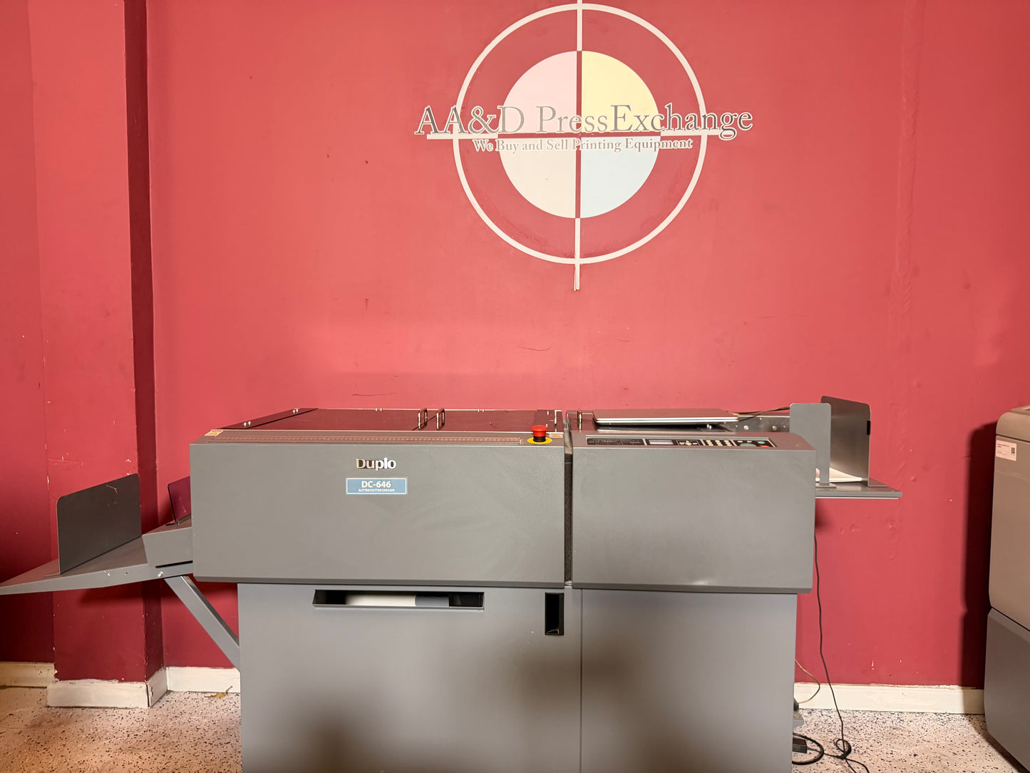 Duplo DC-646 Slitter/Cutter/Creaser with Software