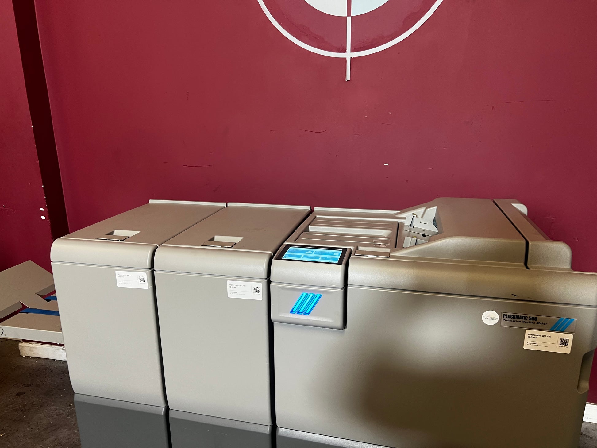 Used Plockmatic 500 Booklet Maker Rear Section and Connections – AA&D PressExchange