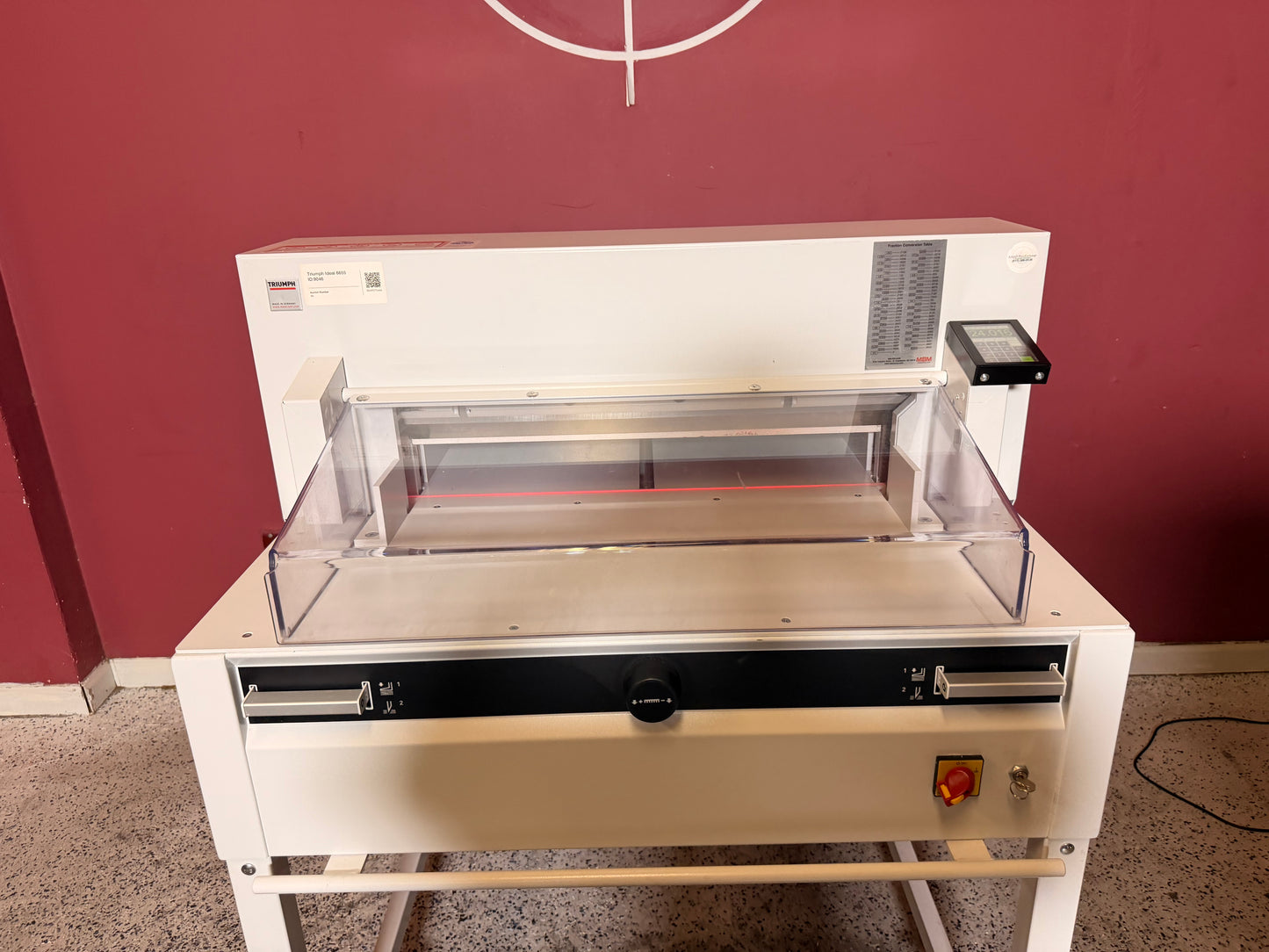 Triumph Ideal 6655 Paper Cutter 25.5 inch